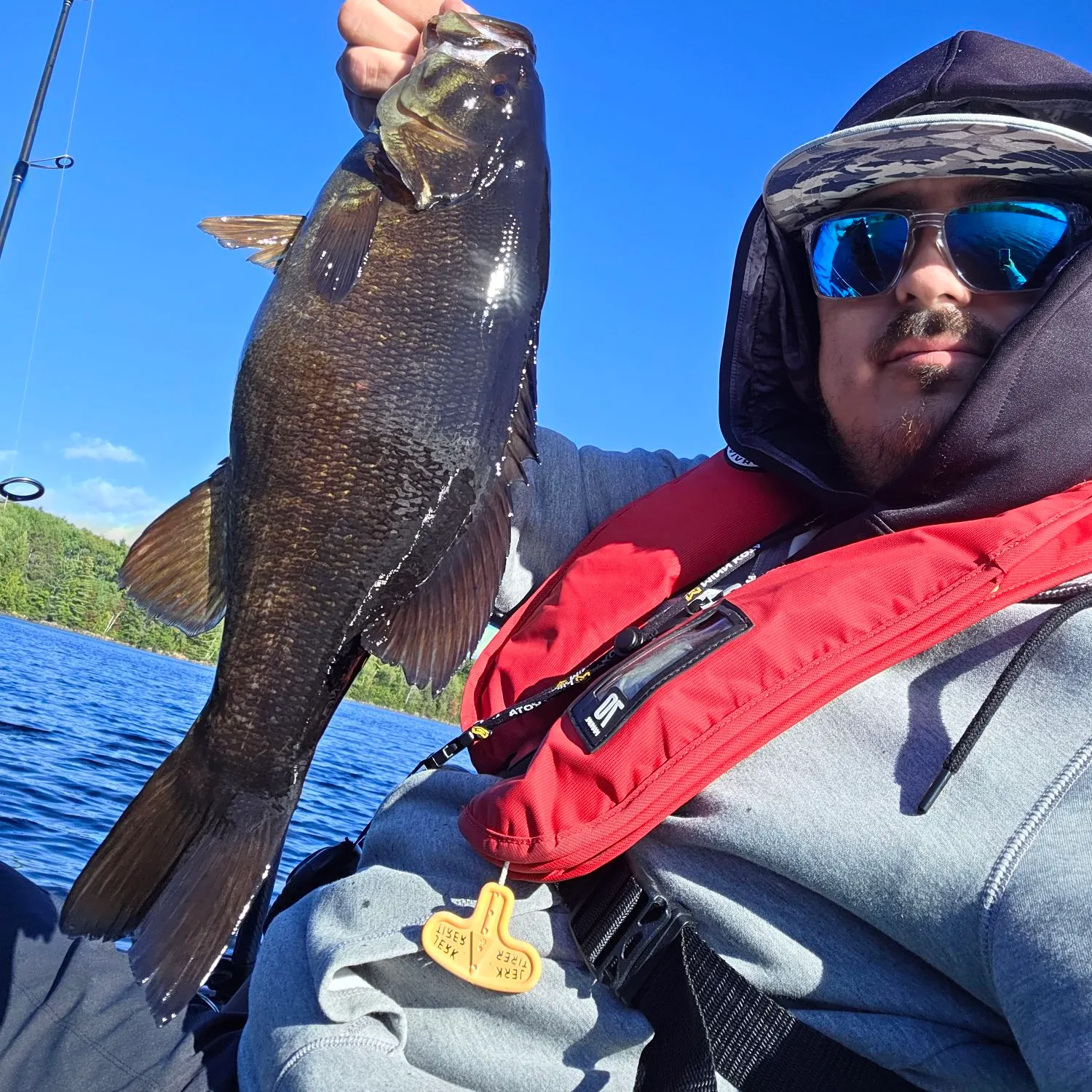Smallmouth bass caught on Fishbrain