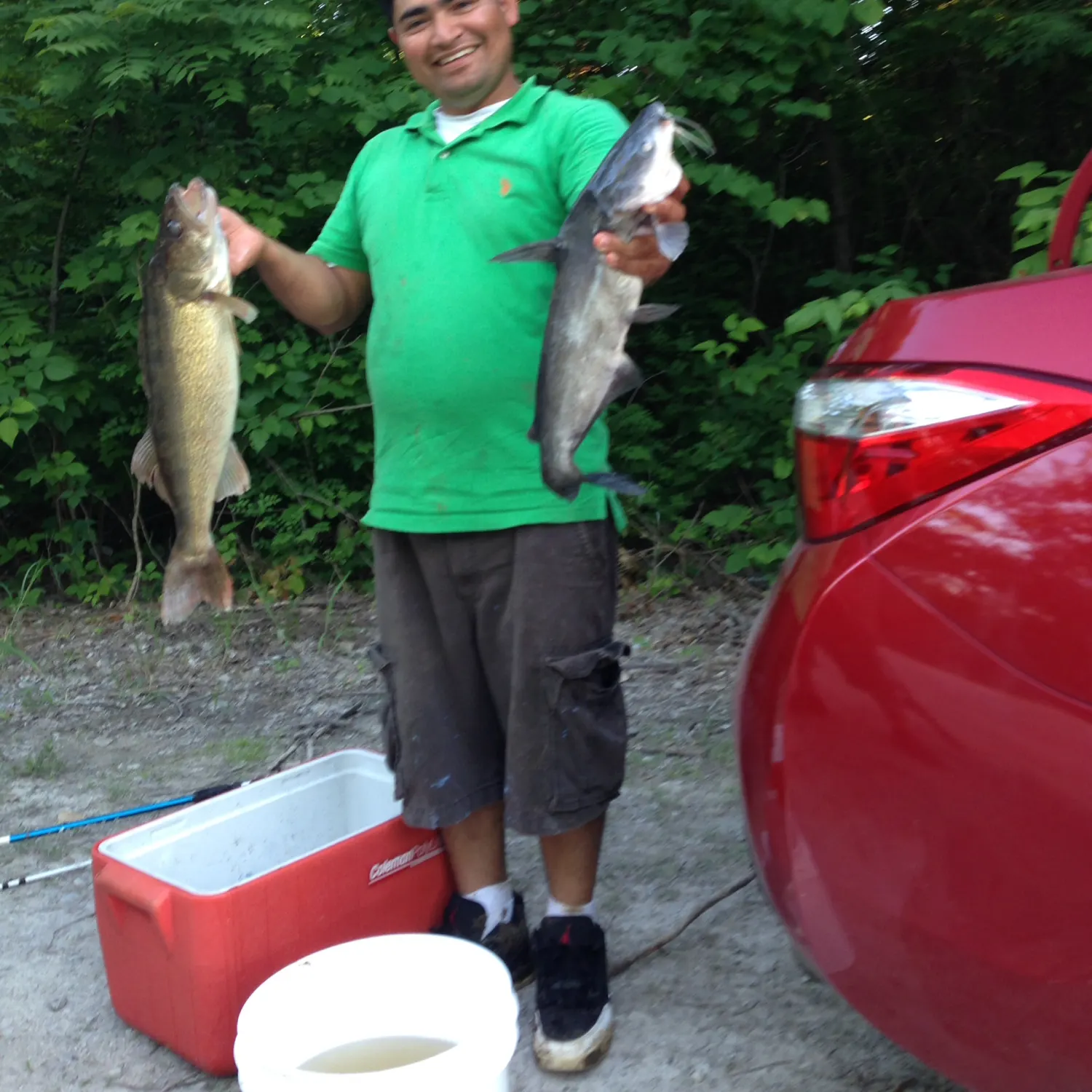 recently logged catches