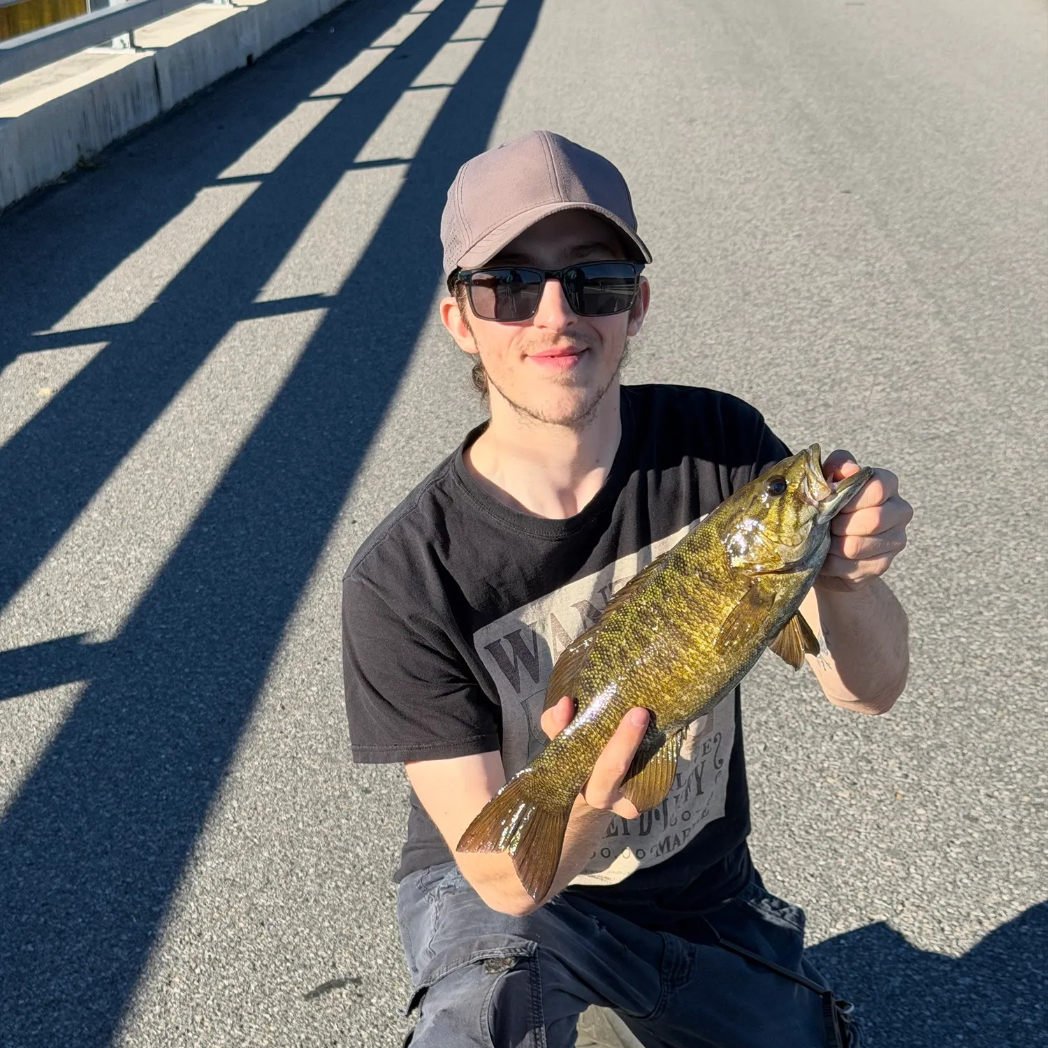 Smallmouth bass caught on Fishbrain