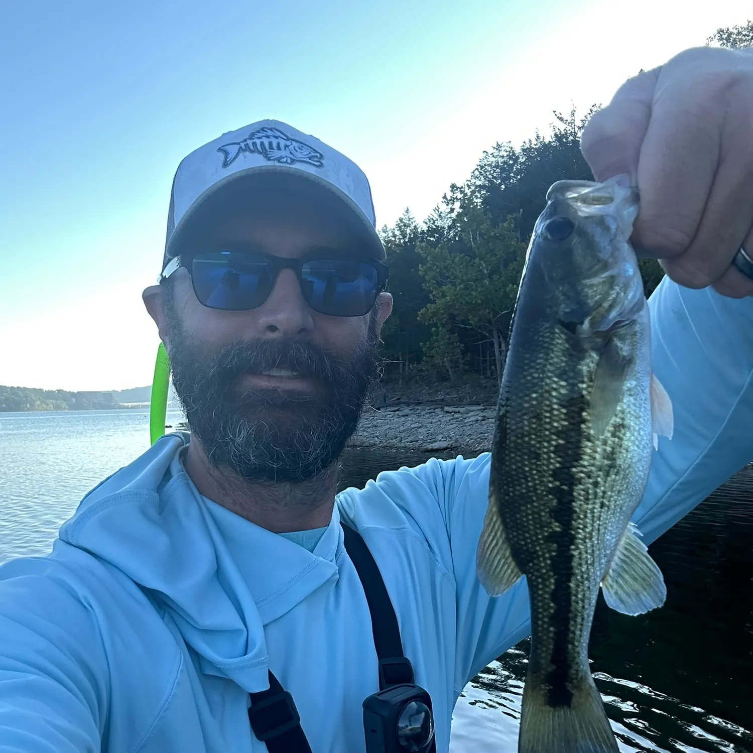 Spotted bass caught on Fishbrain