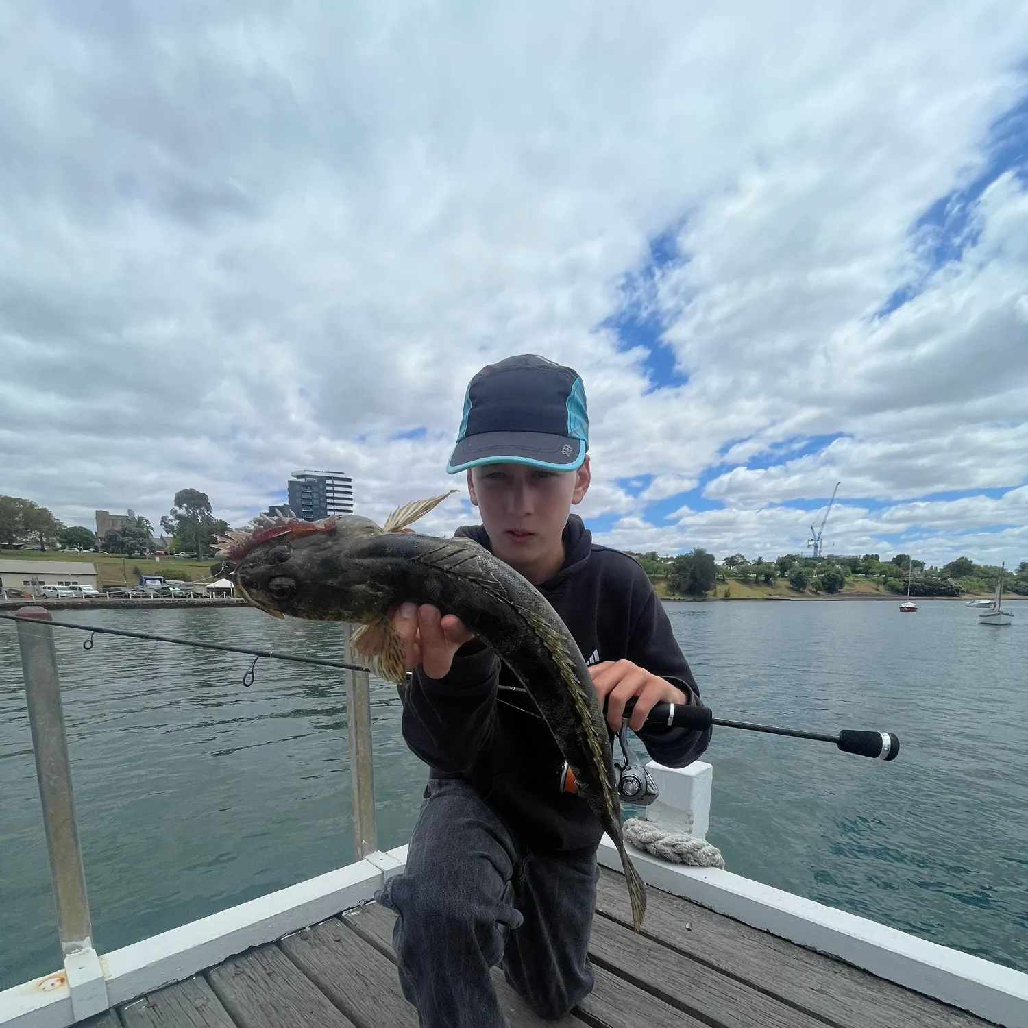 The most popular recent Rock flathead catch on Fishbrain