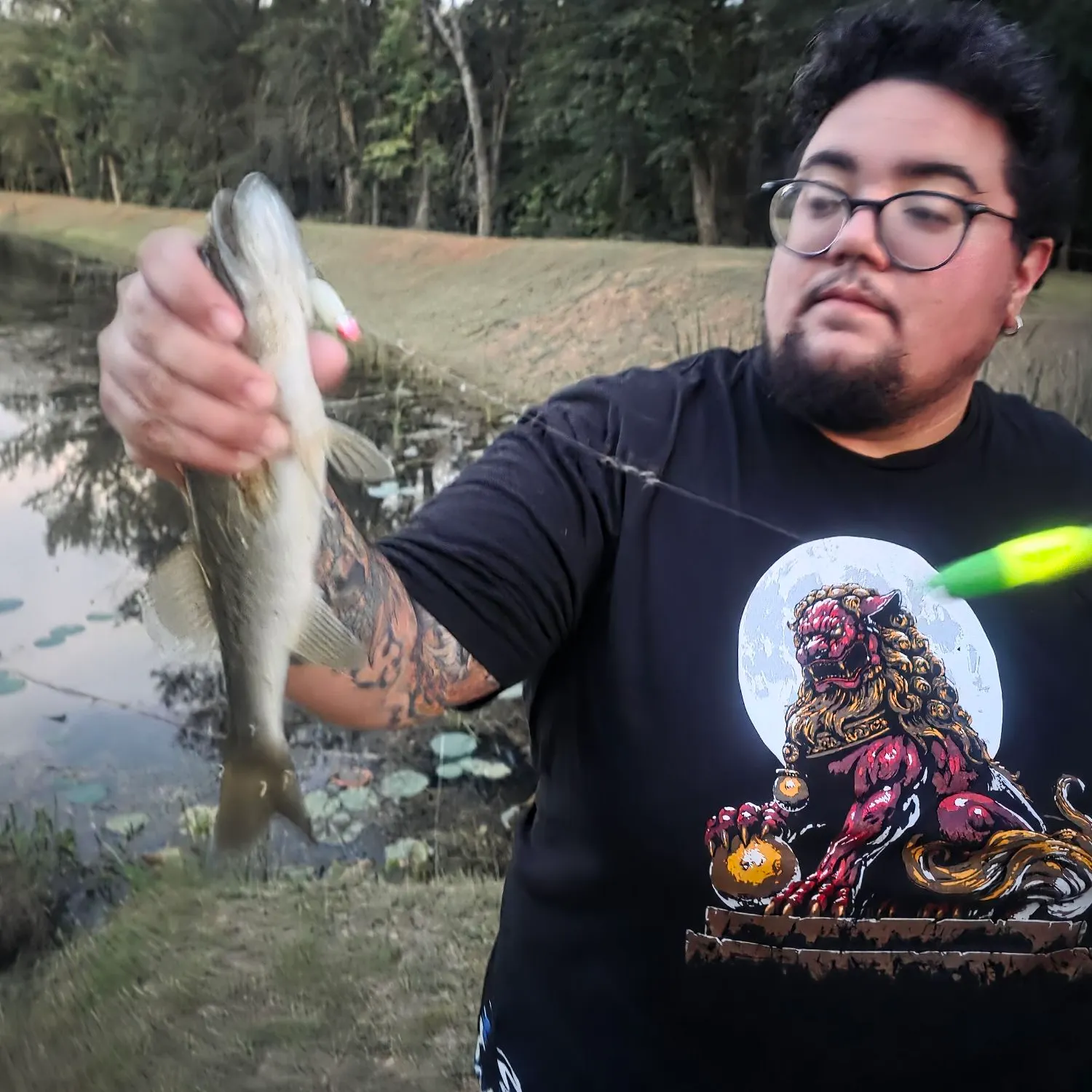 recently logged catches