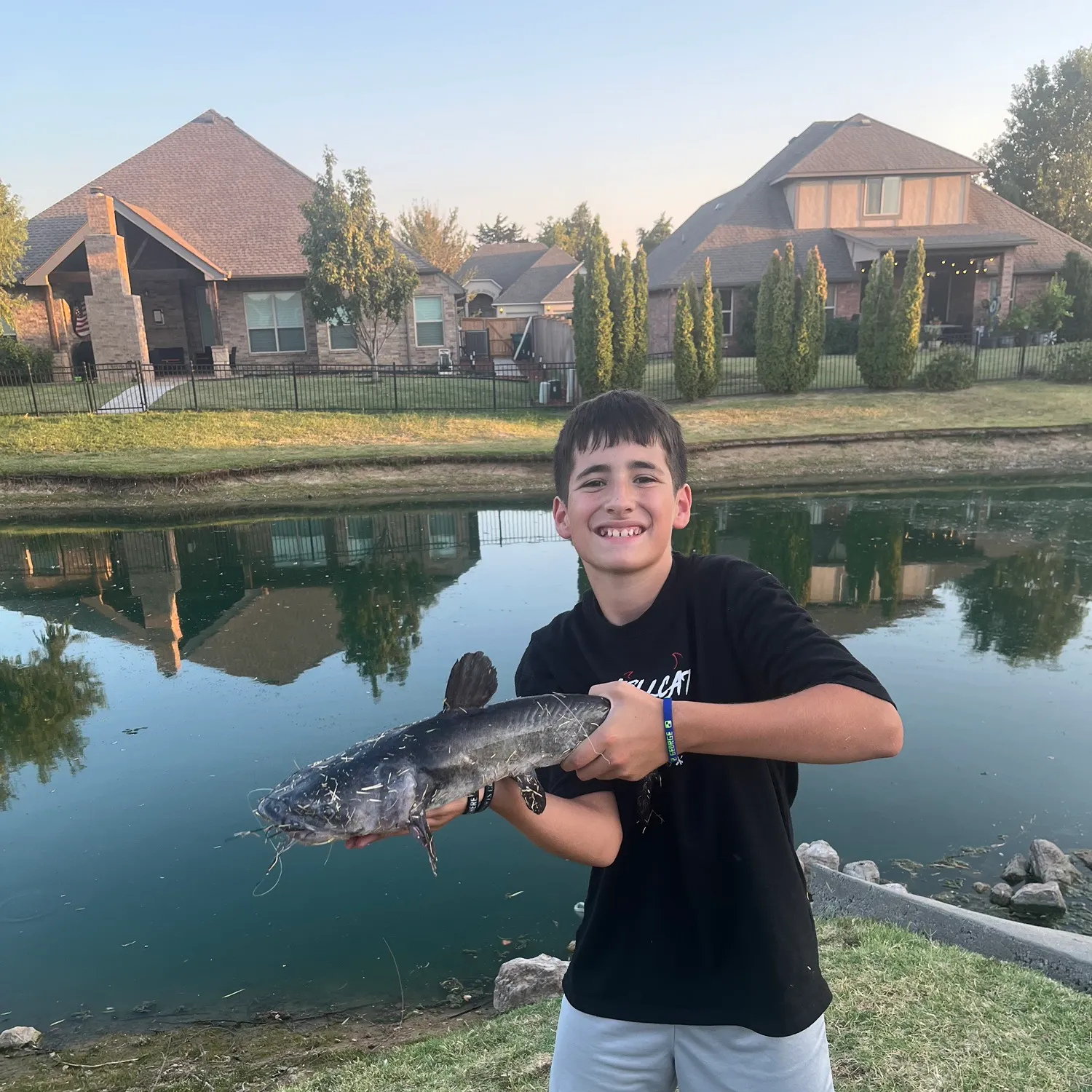 Channel catfish caught on Fishbrain