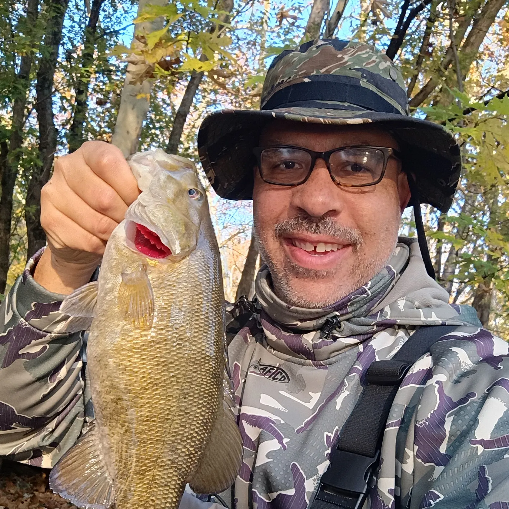Smallmouth bass caught on Fishbrain