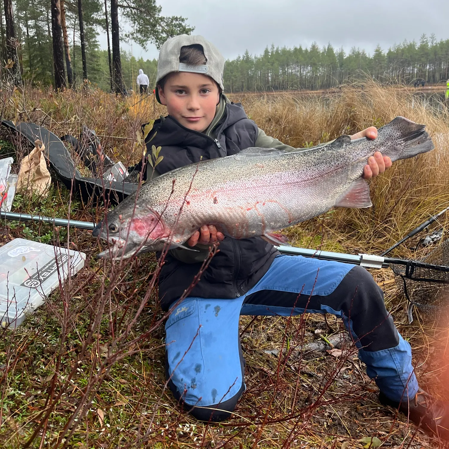 Rainbow trout caught on Fishbrain
