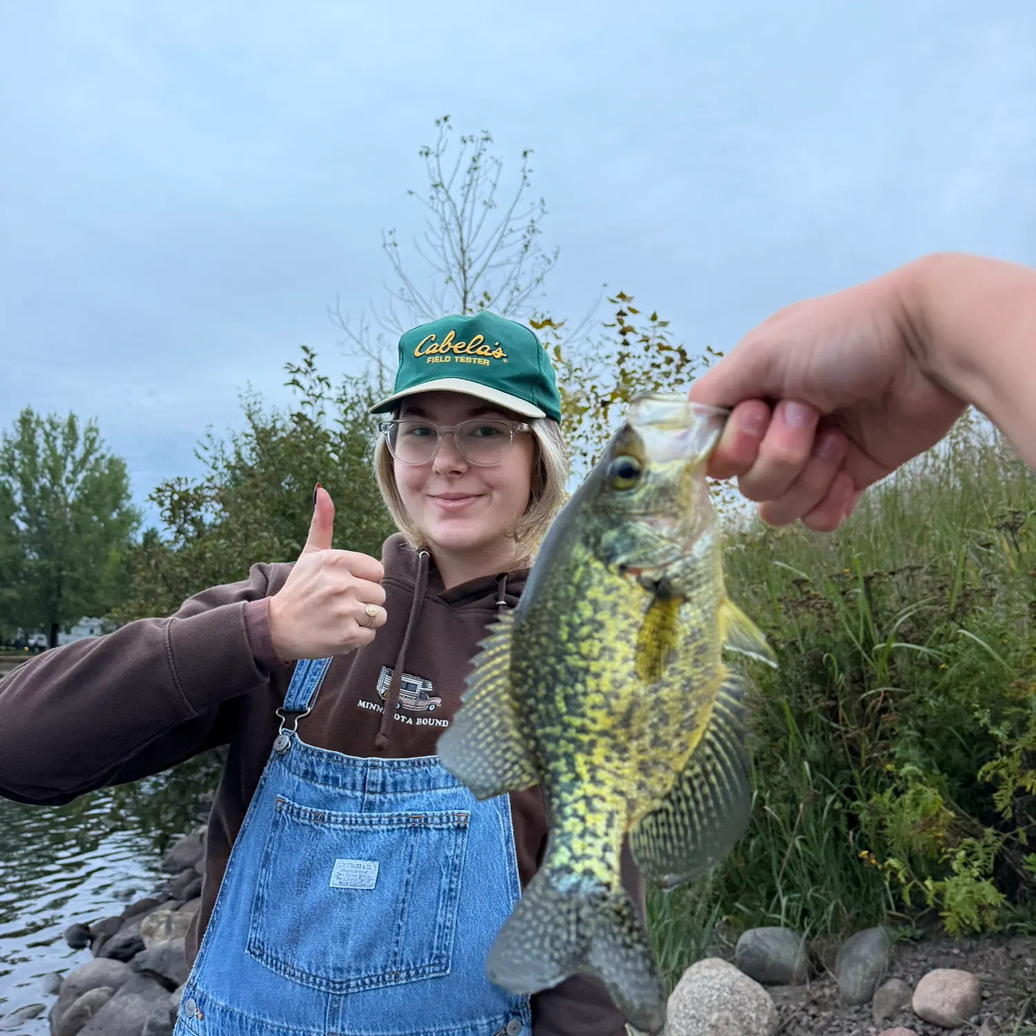 Black crappie caught on Fishbrain