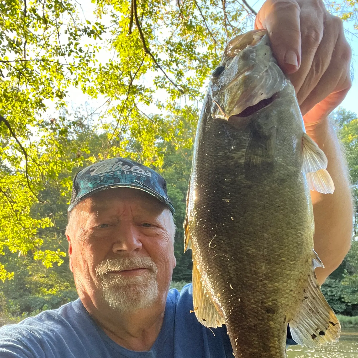 Smallmouth bass caught on Fishbrain