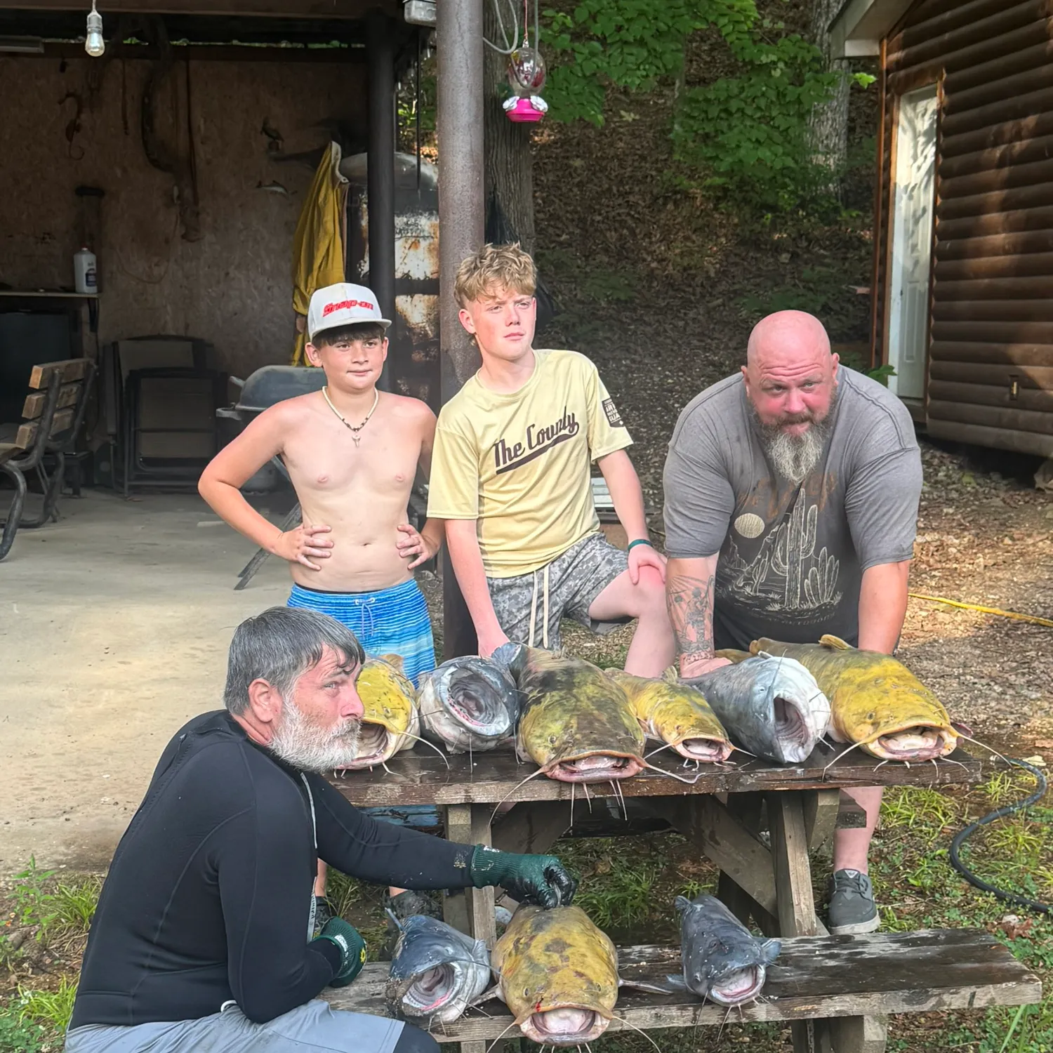 recently logged catches