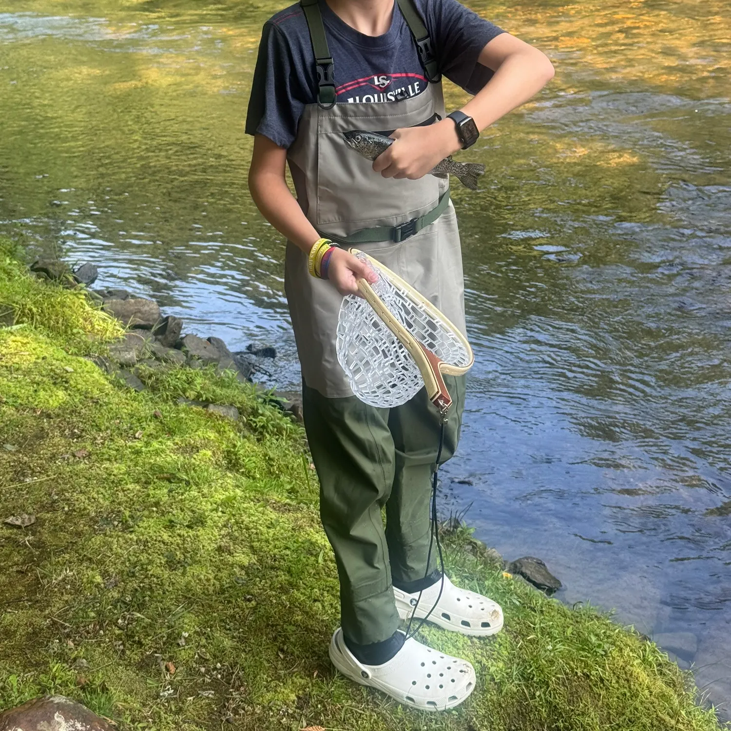 Rainbow trout caught on Fishbrain