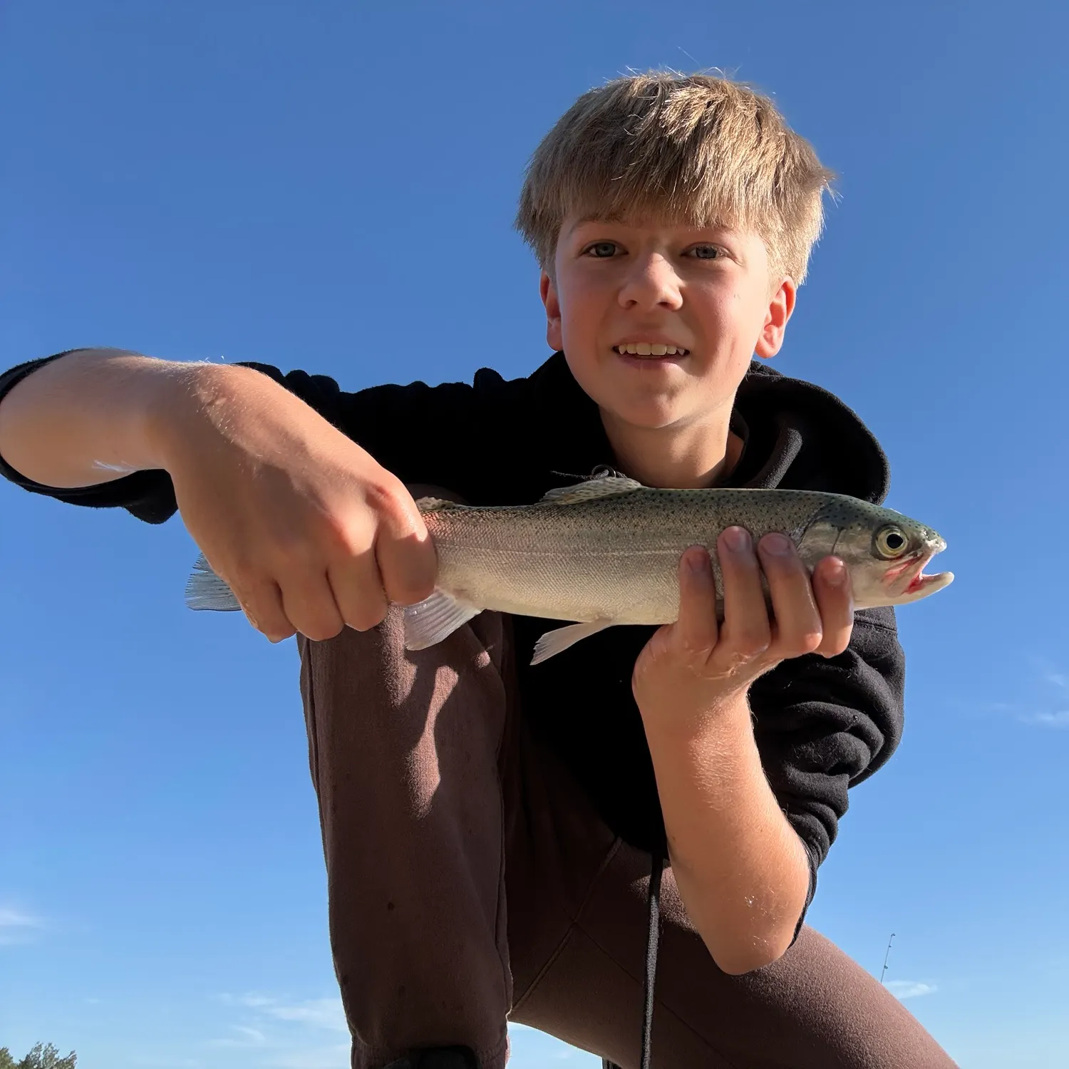 Rainbow trout caught on Fishbrain