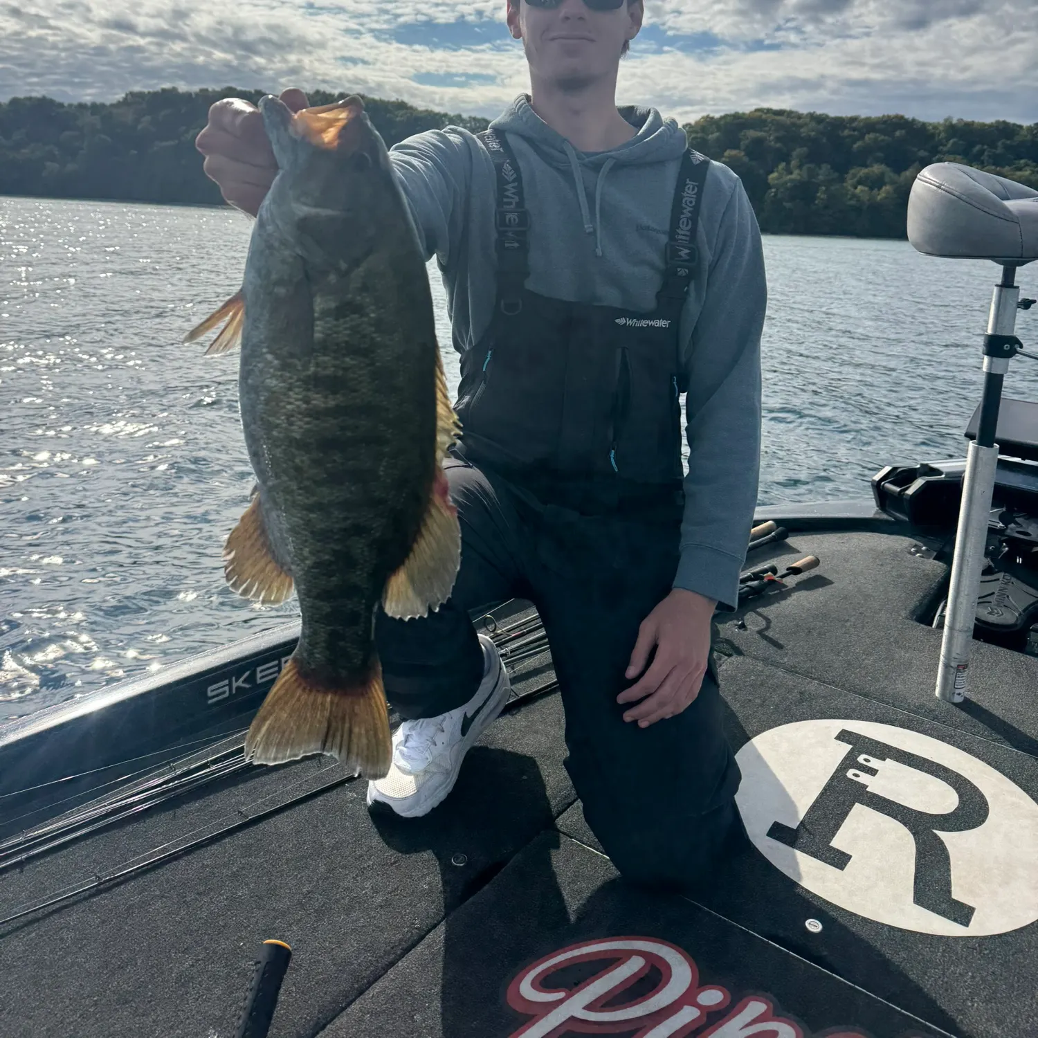 Smallmouth bass caught on Fishbrain