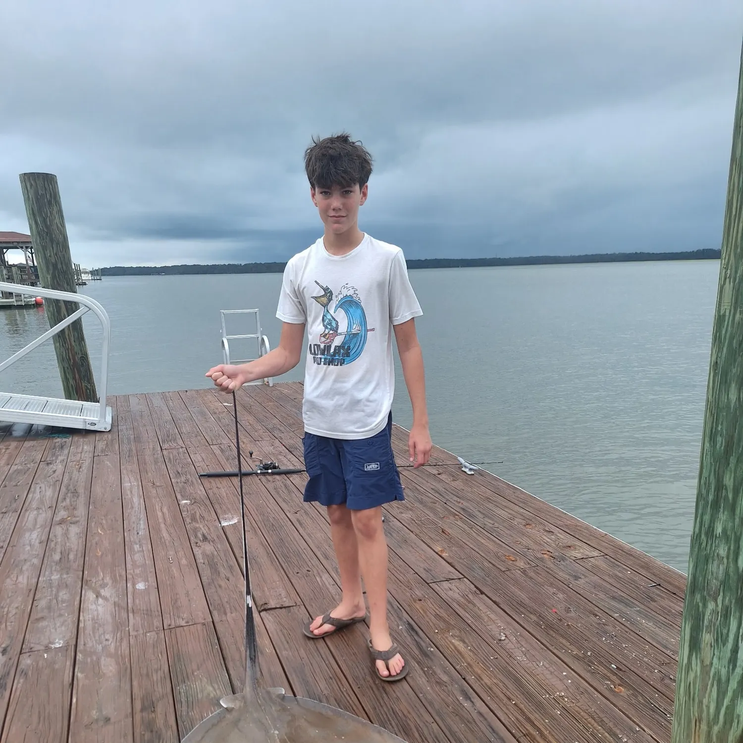 Southern stingray caught on Fishbrain