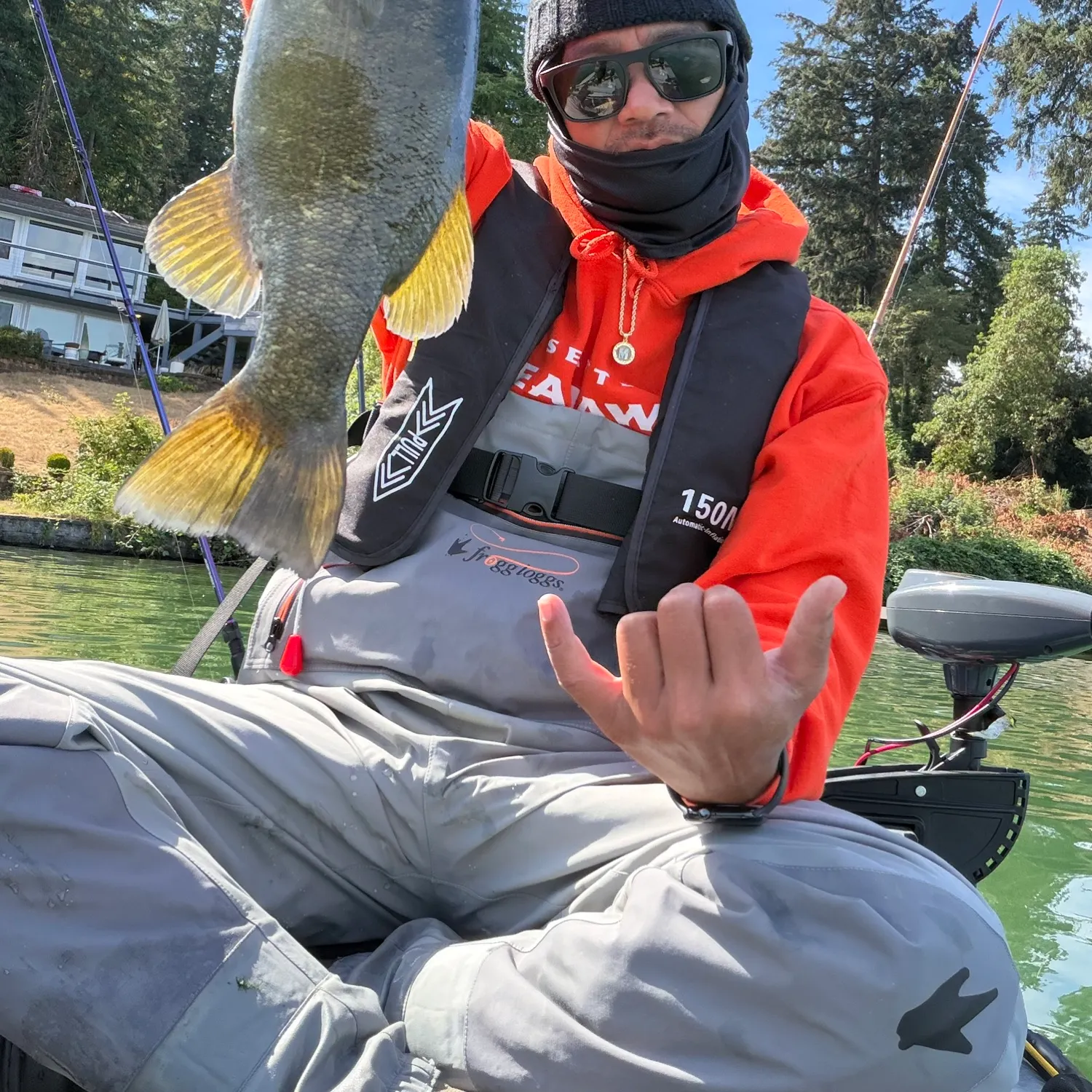 Smallmouth bass caught on Fishbrain