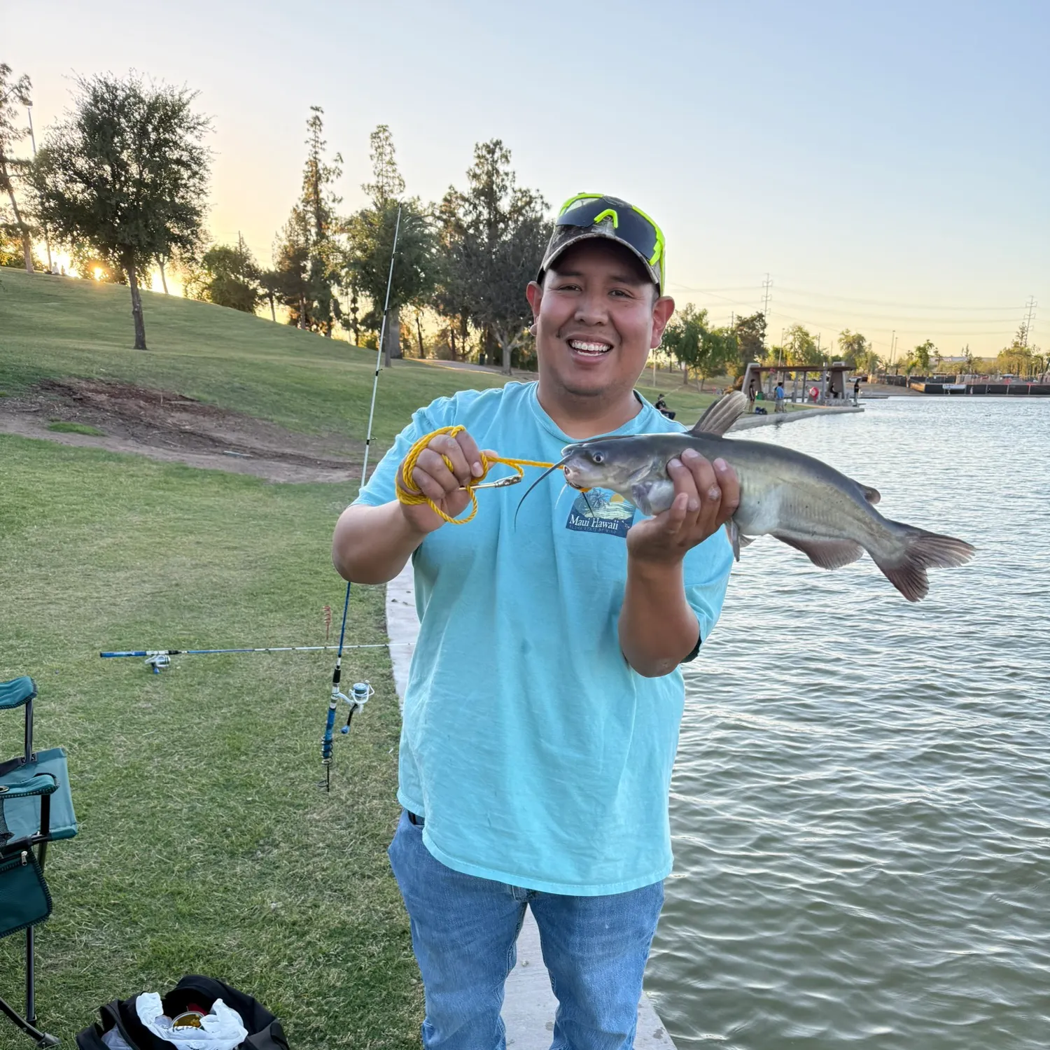 recently logged catches