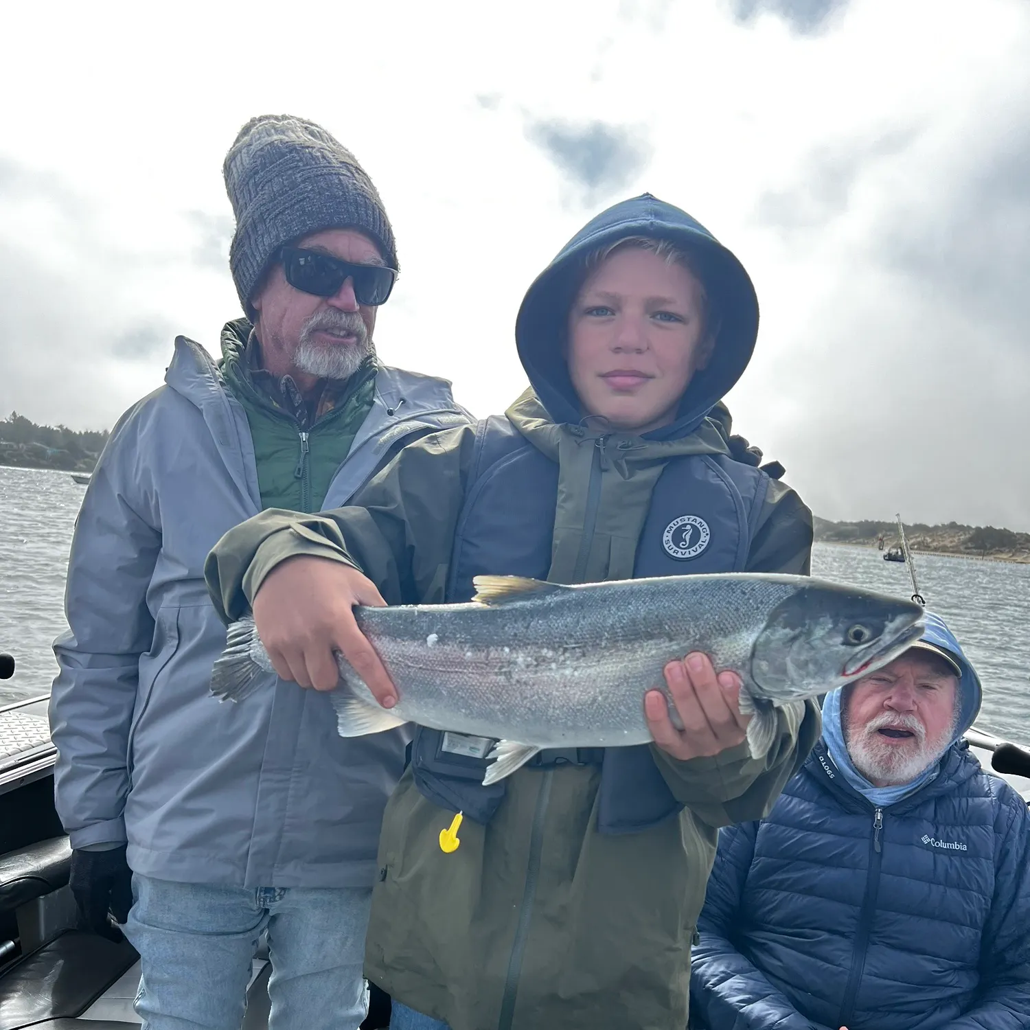 Coho salmon caught on Fishbrain