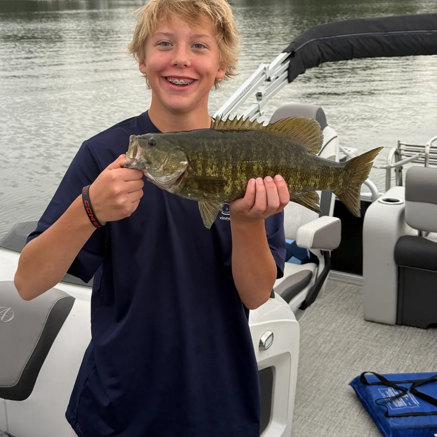 Smallmouth bass caught on Fishbrain