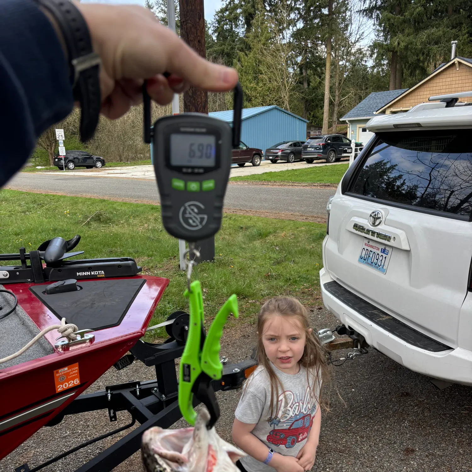 recently logged catches