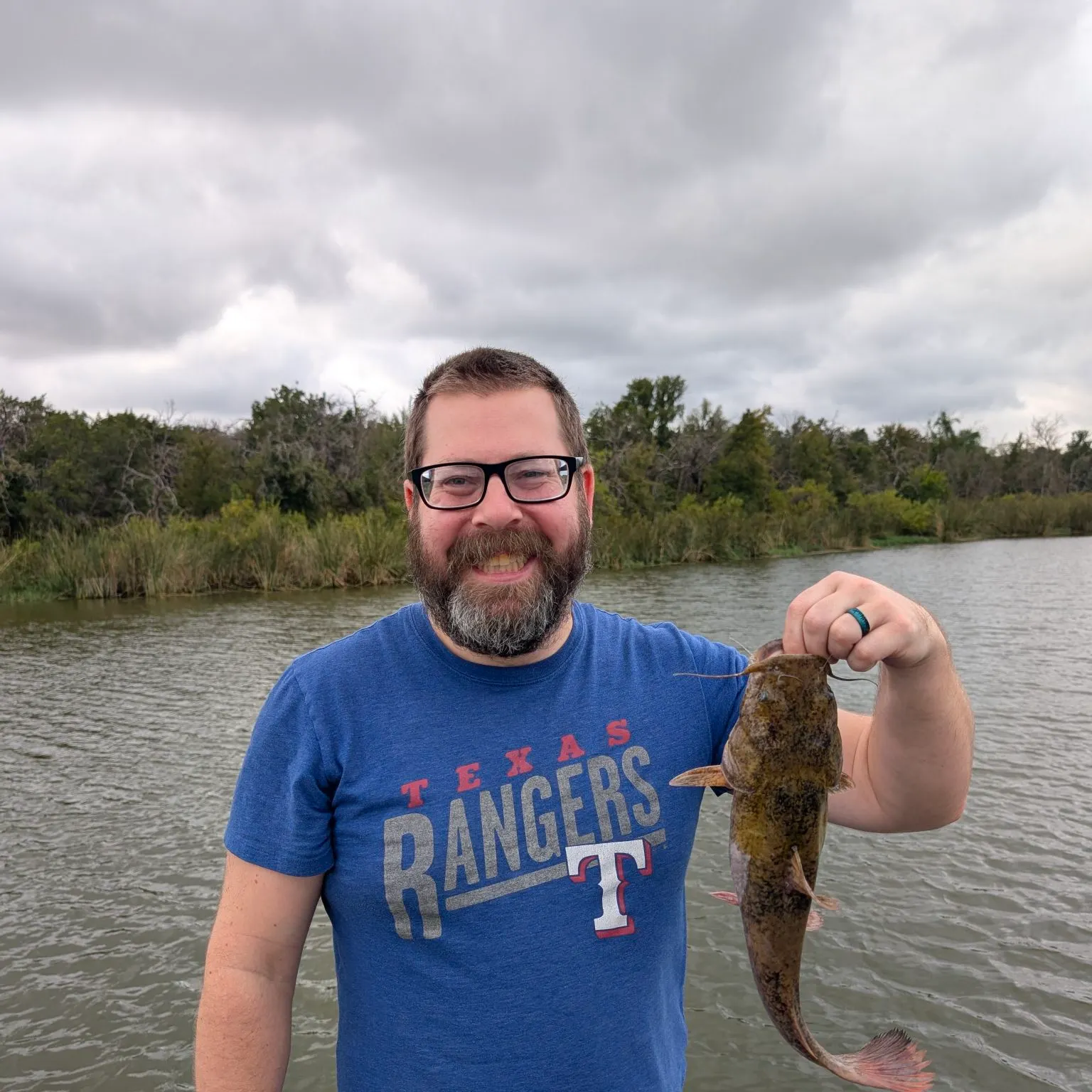 Flathead catfish caught on Fishbrain