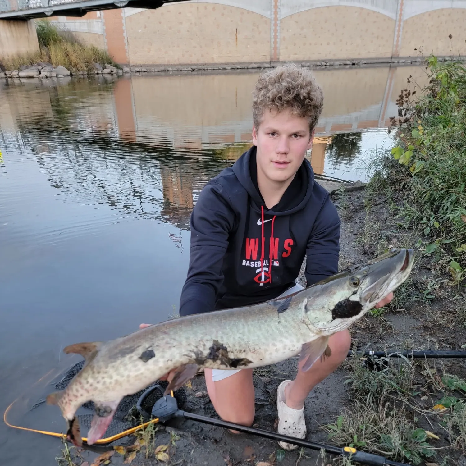 Muskie caught on Fishbrain