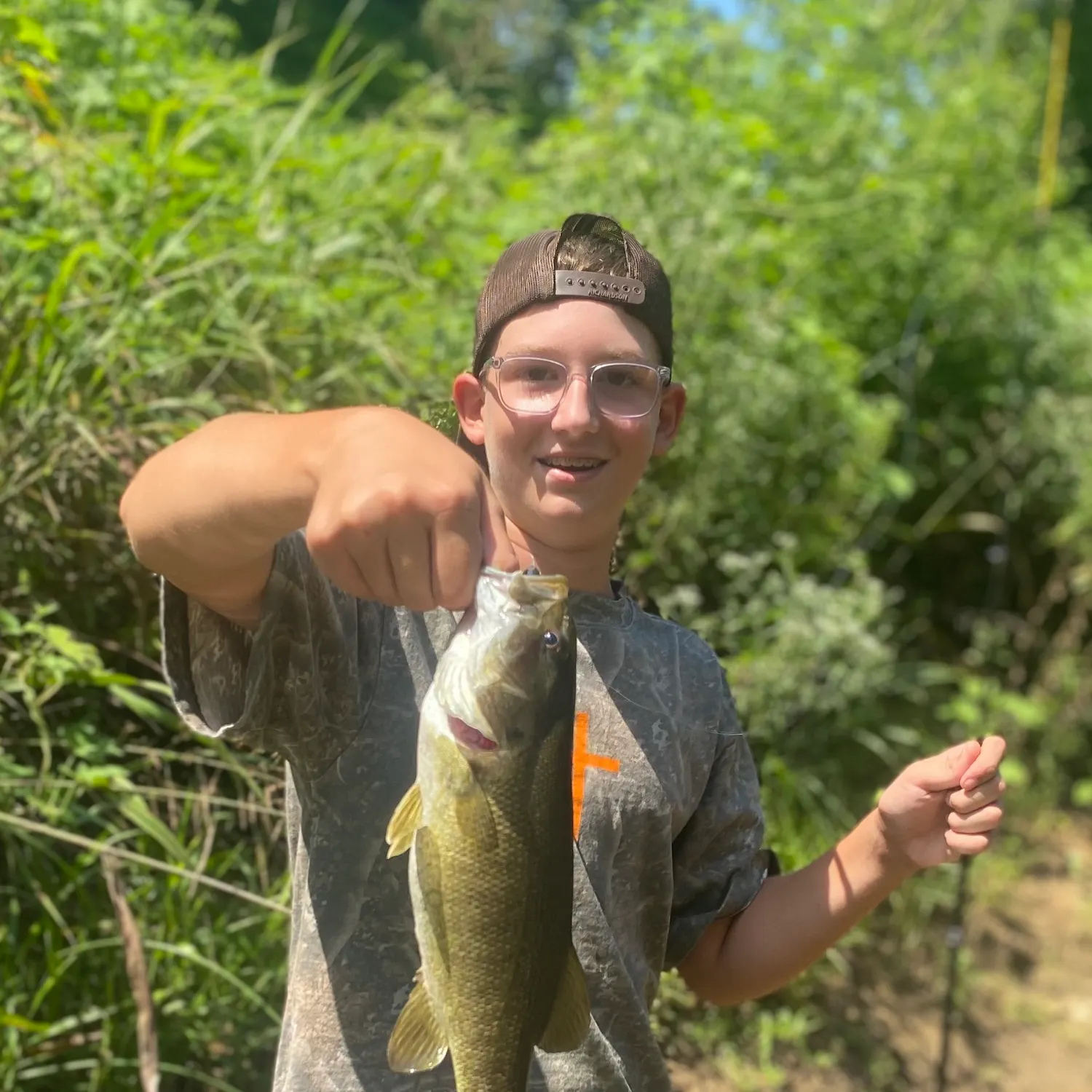 Smallmouth bass caught on Fishbrain