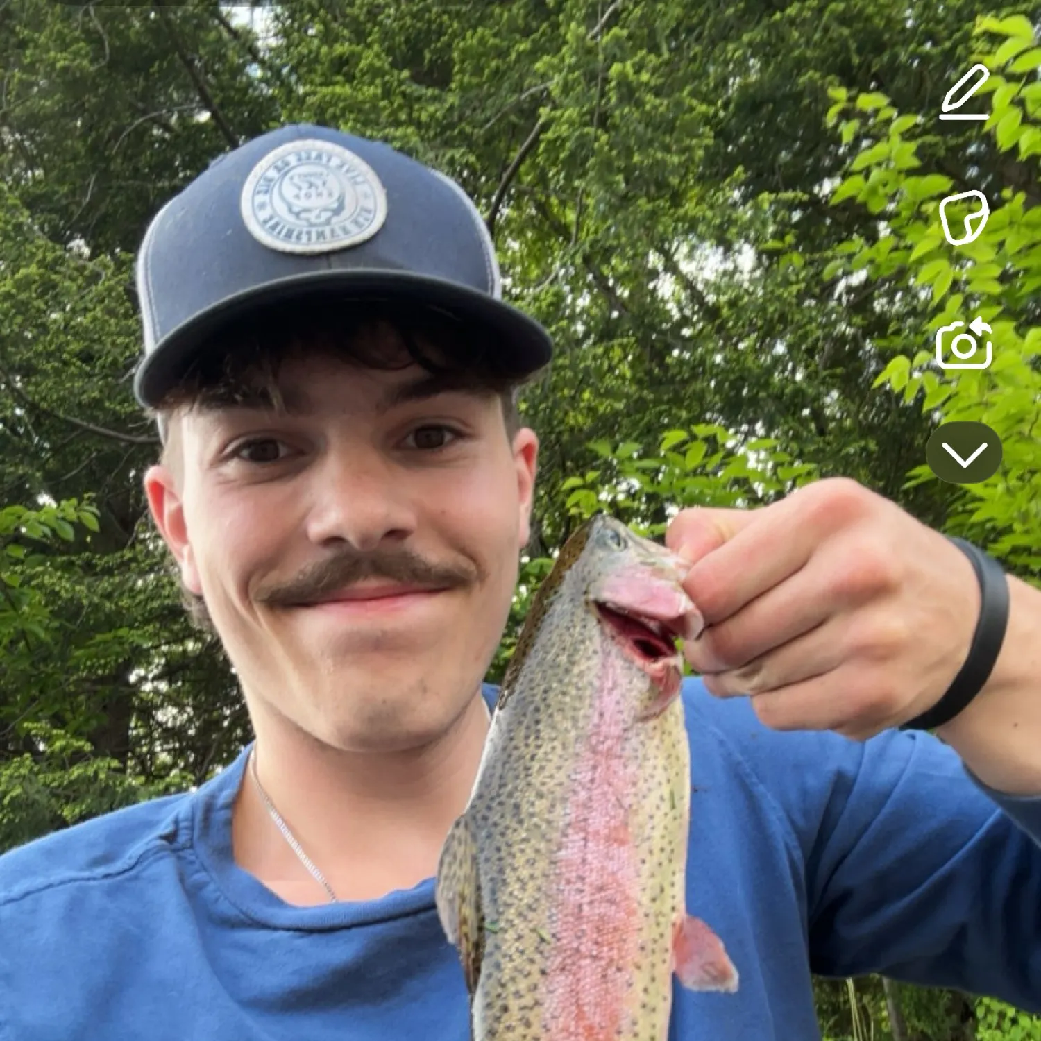 recently logged catches