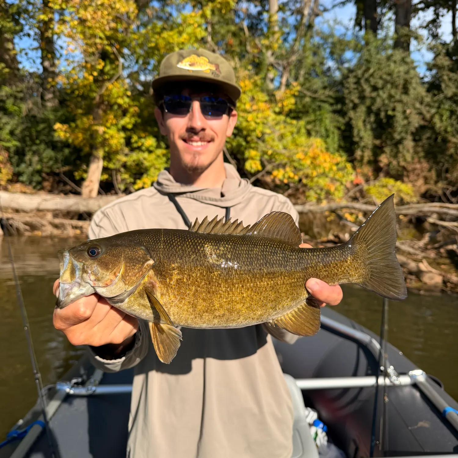 Smallmouth bass caught on Fishbrain