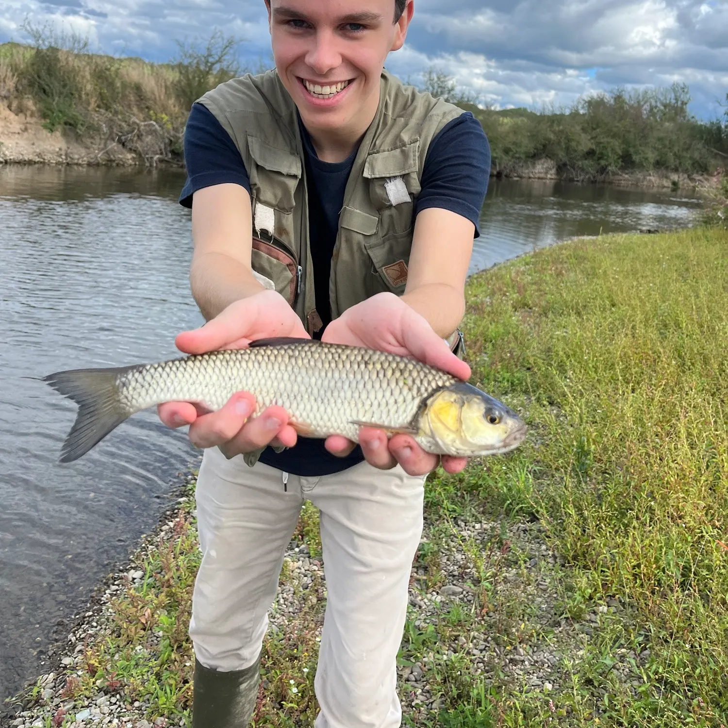 European chub caught on Fishbrain