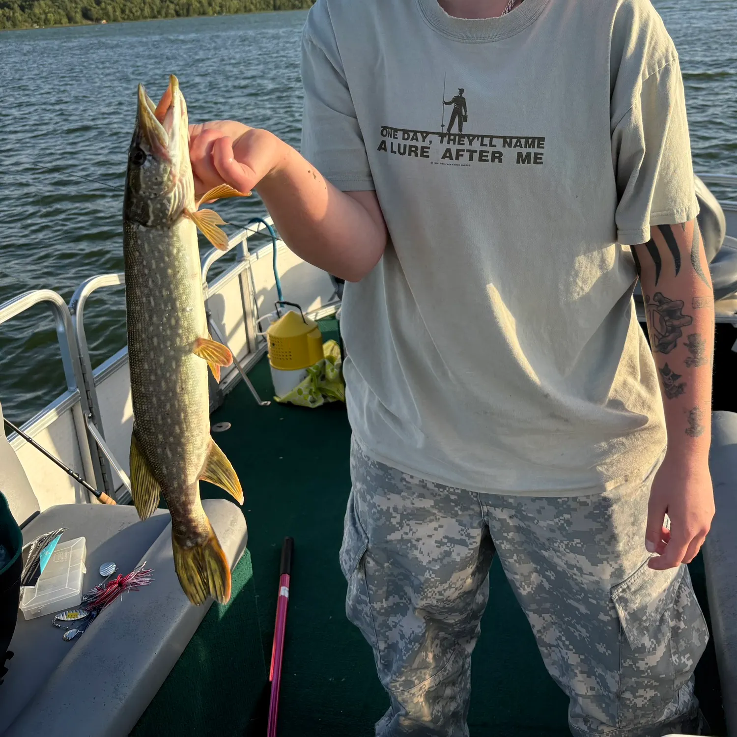 recently logged catches