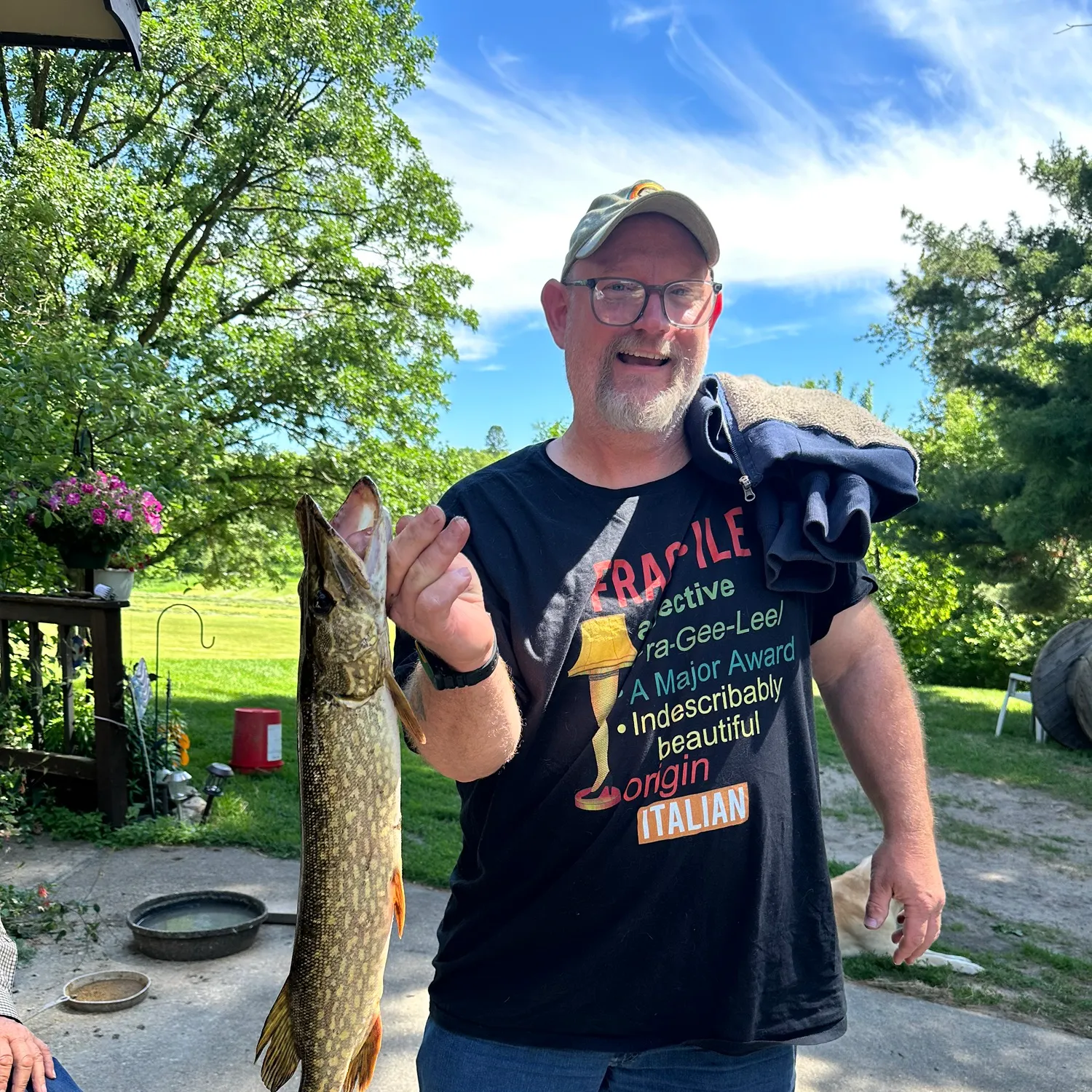 Northern pike caught on Fishbrain