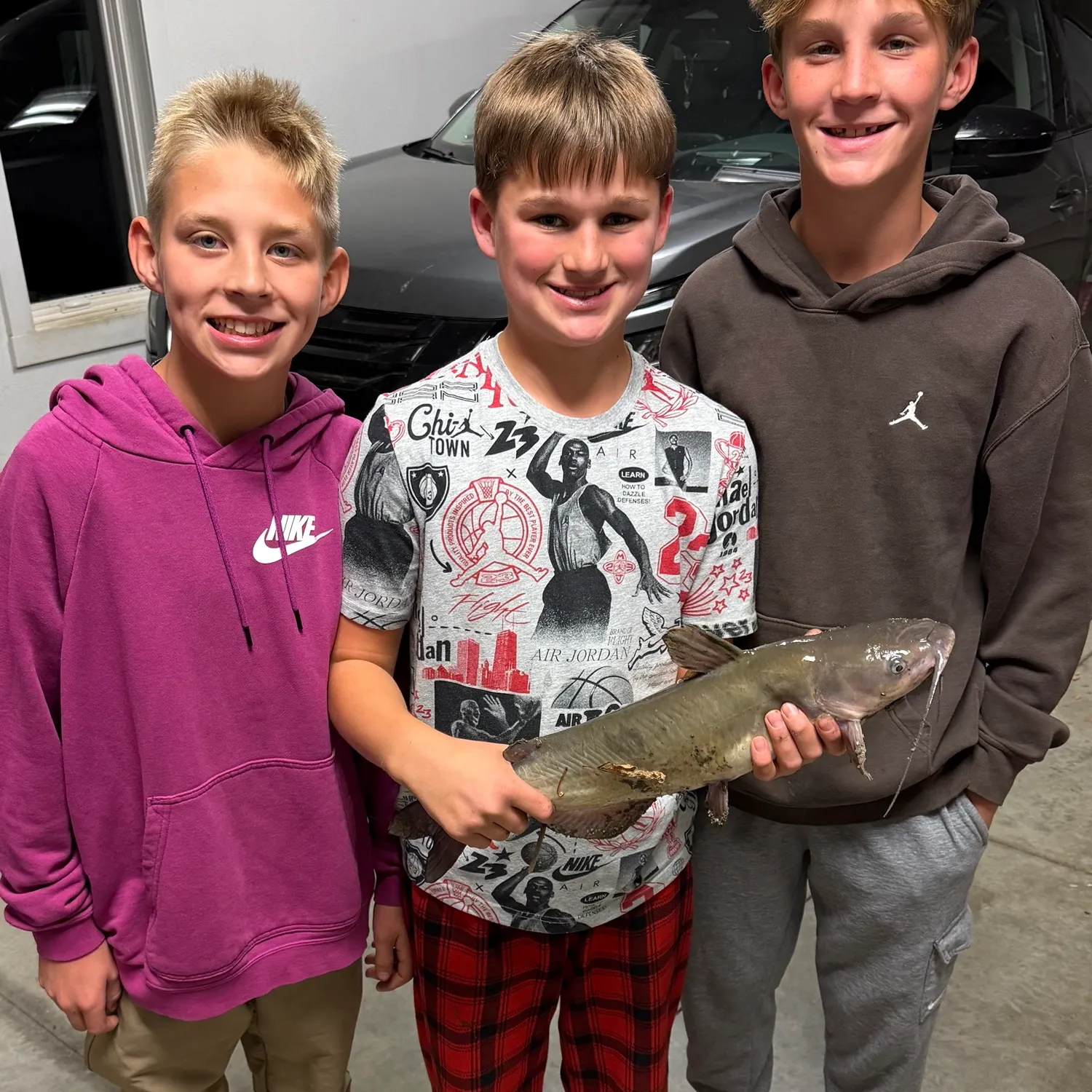 Channel catfish caught on Fishbrain