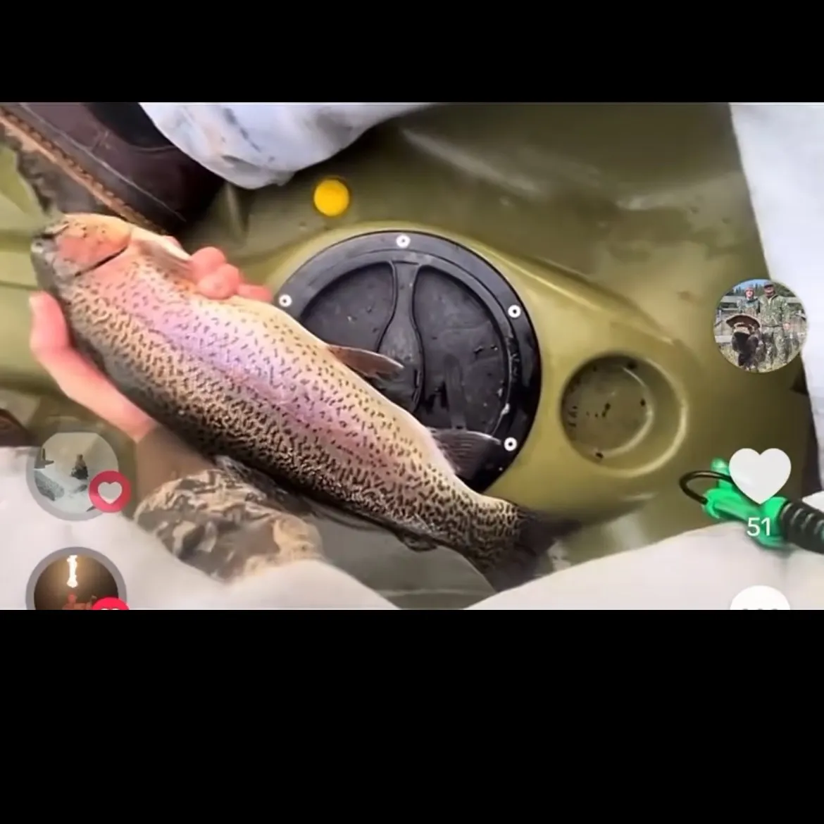 recently logged catches