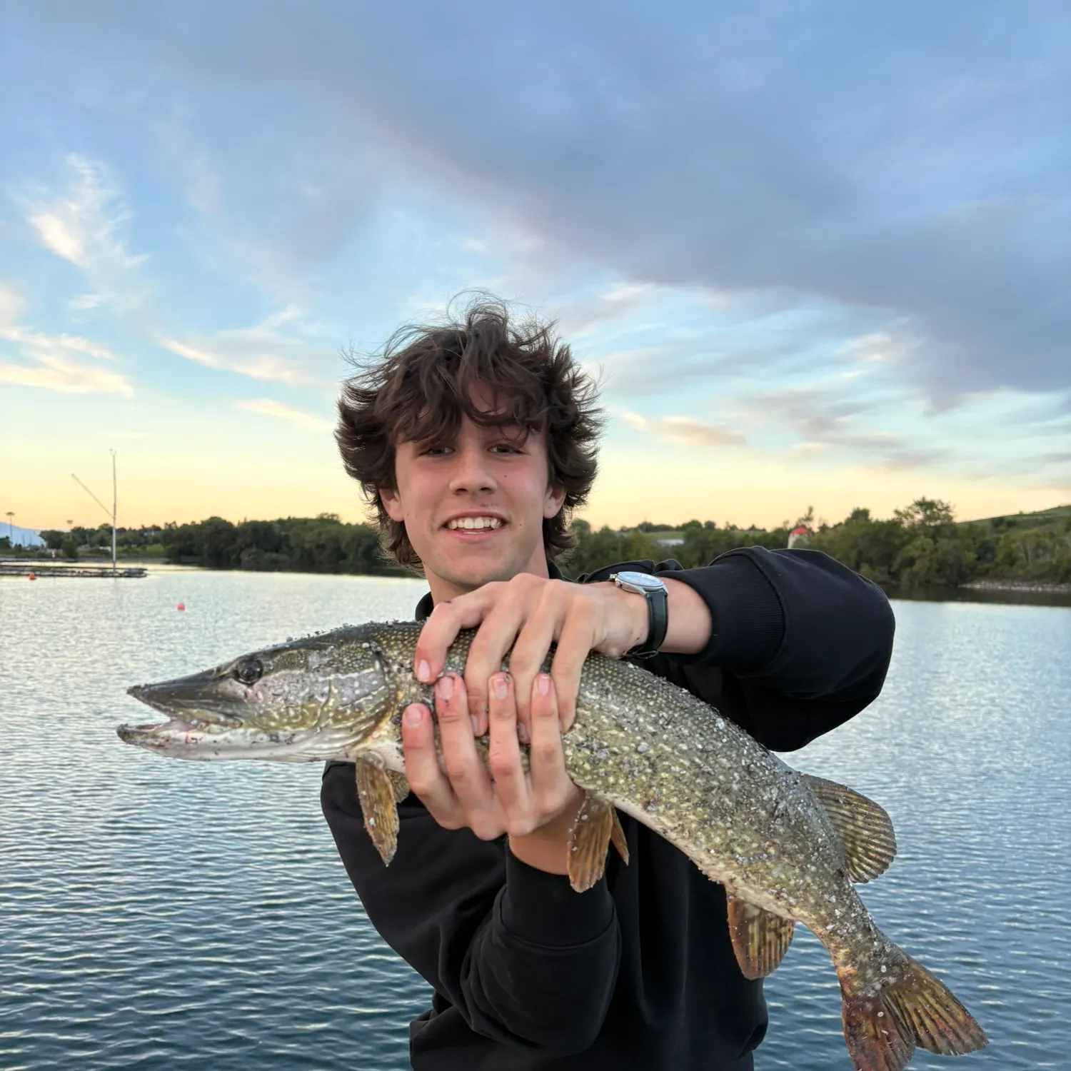 Northern pike caught on Fishbrain