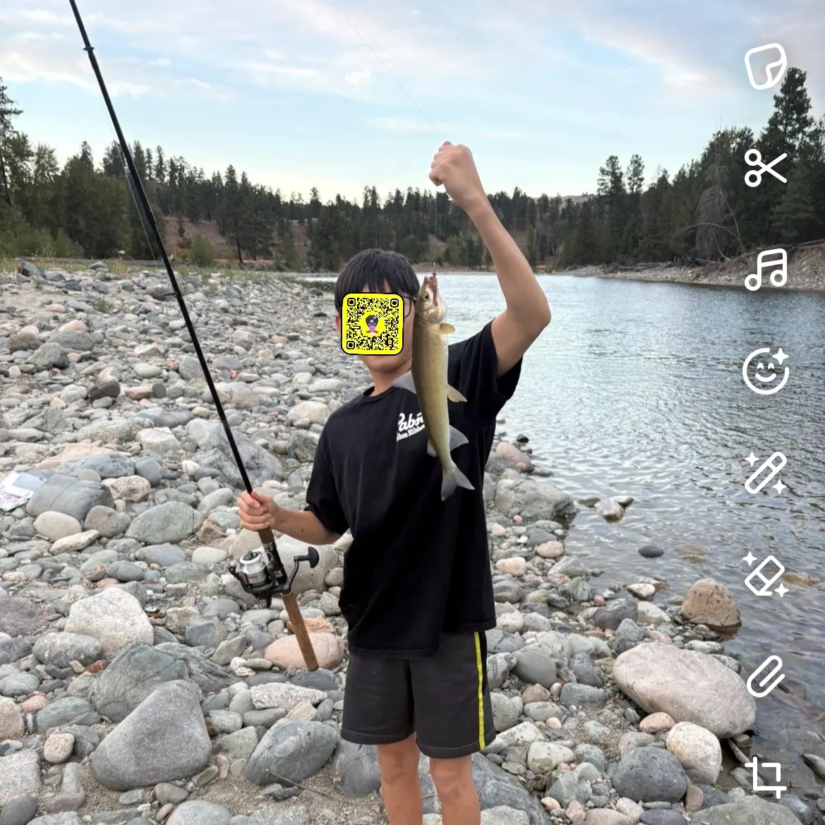 Mountain whitefish caught on Fishbrain