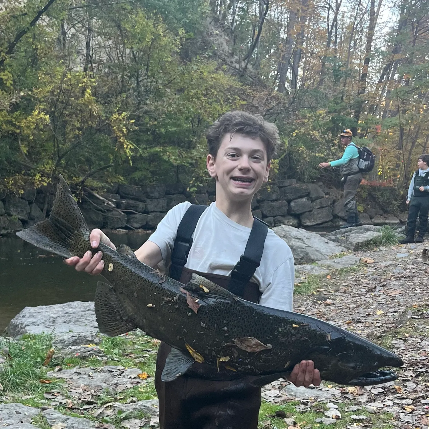 Chinook salmon caught on Fishbrain