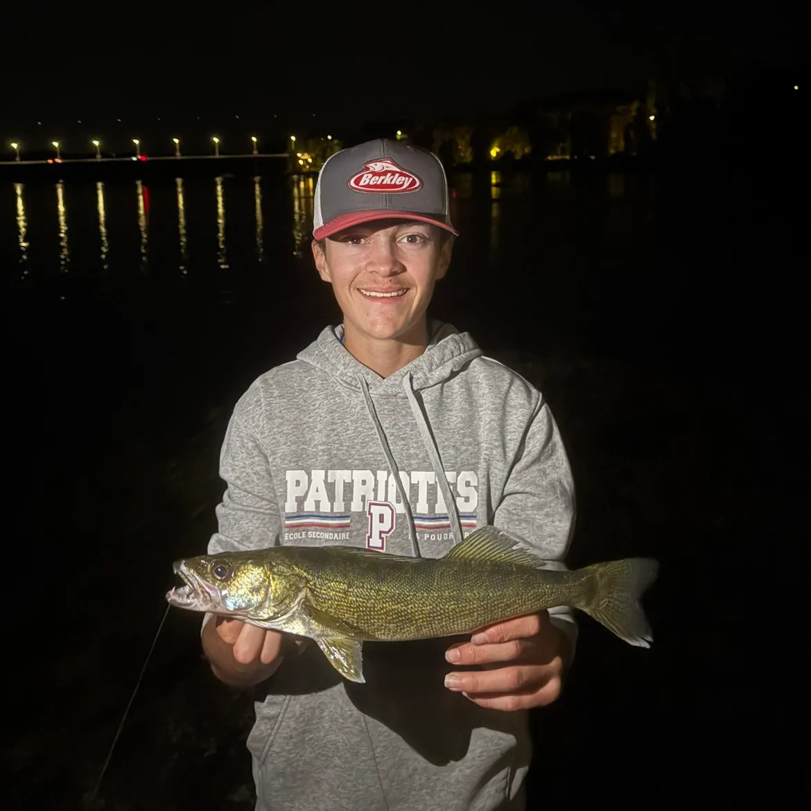 Walleye caught on Fishbrain