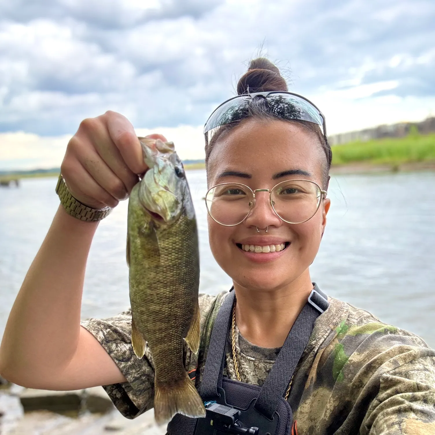 Smallmouth bass caught on Fishbrain