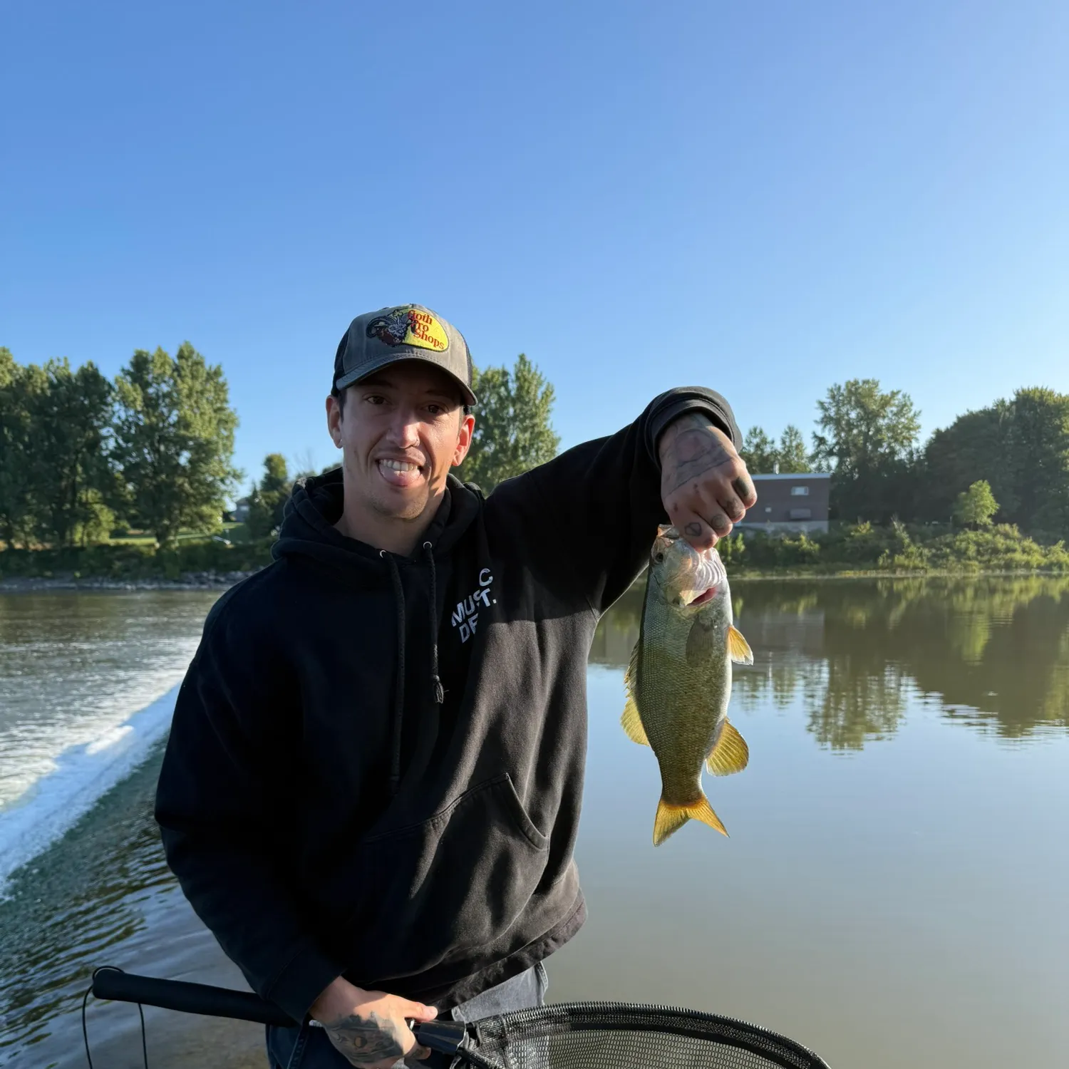 Smallmouth bass caught on Fishbrain