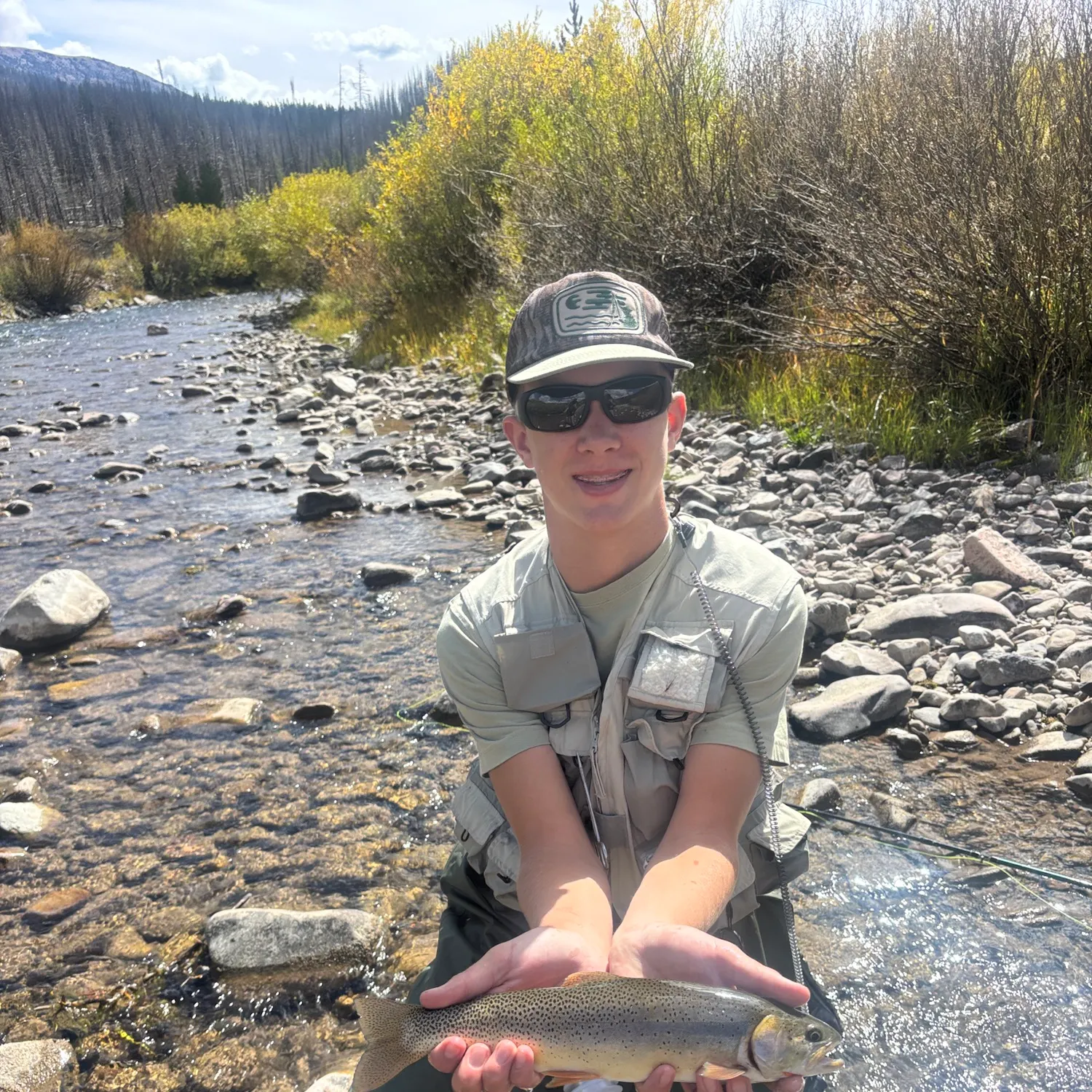 Snake River fine-spotted cutthroat trout caught on Fishbrain