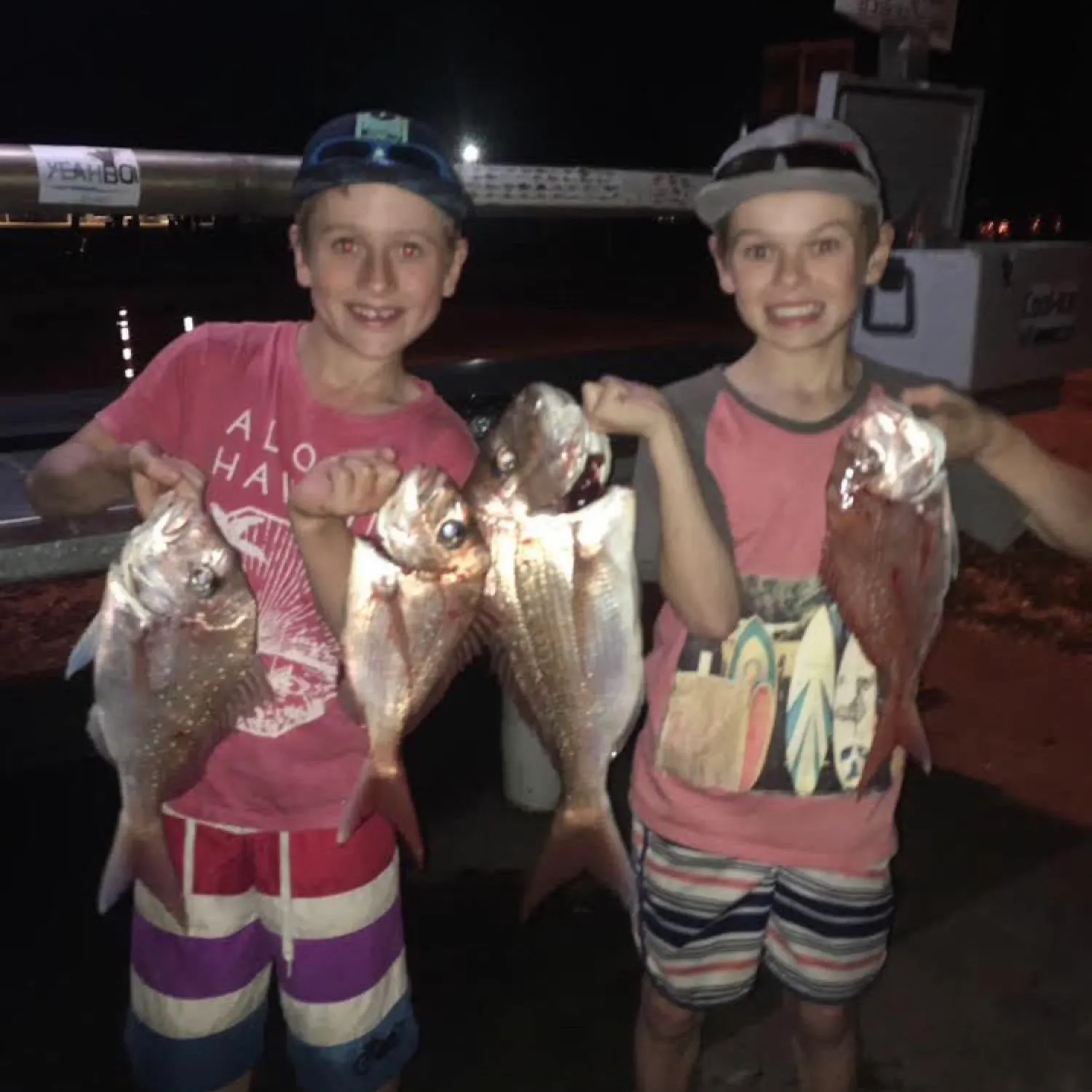 recently logged catches