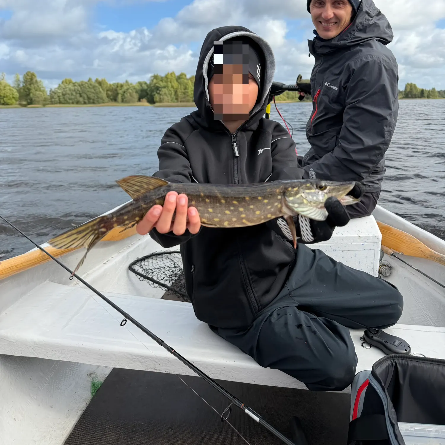 Northern pike caught on Fishbrain