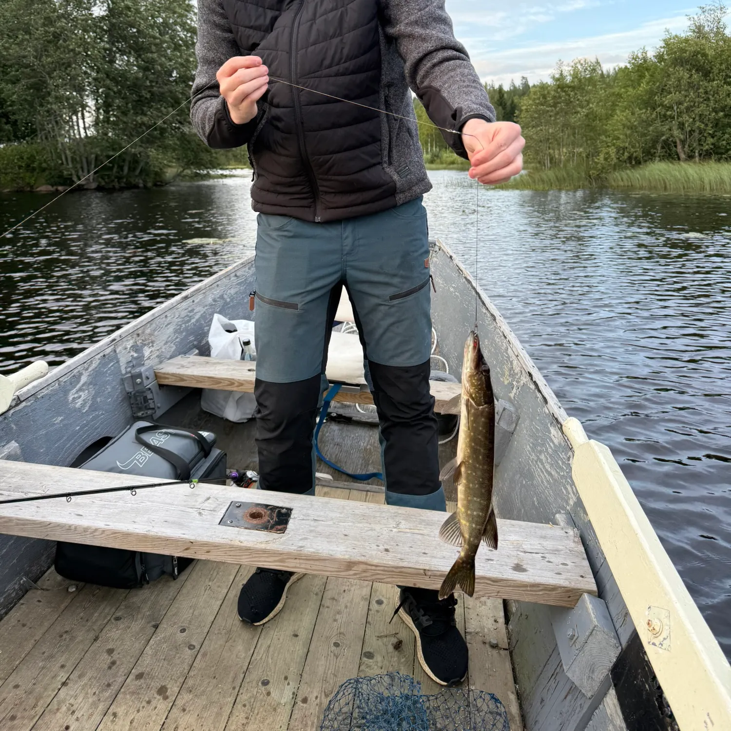 recently logged catches