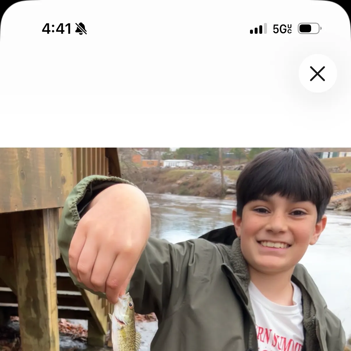 recently logged catches