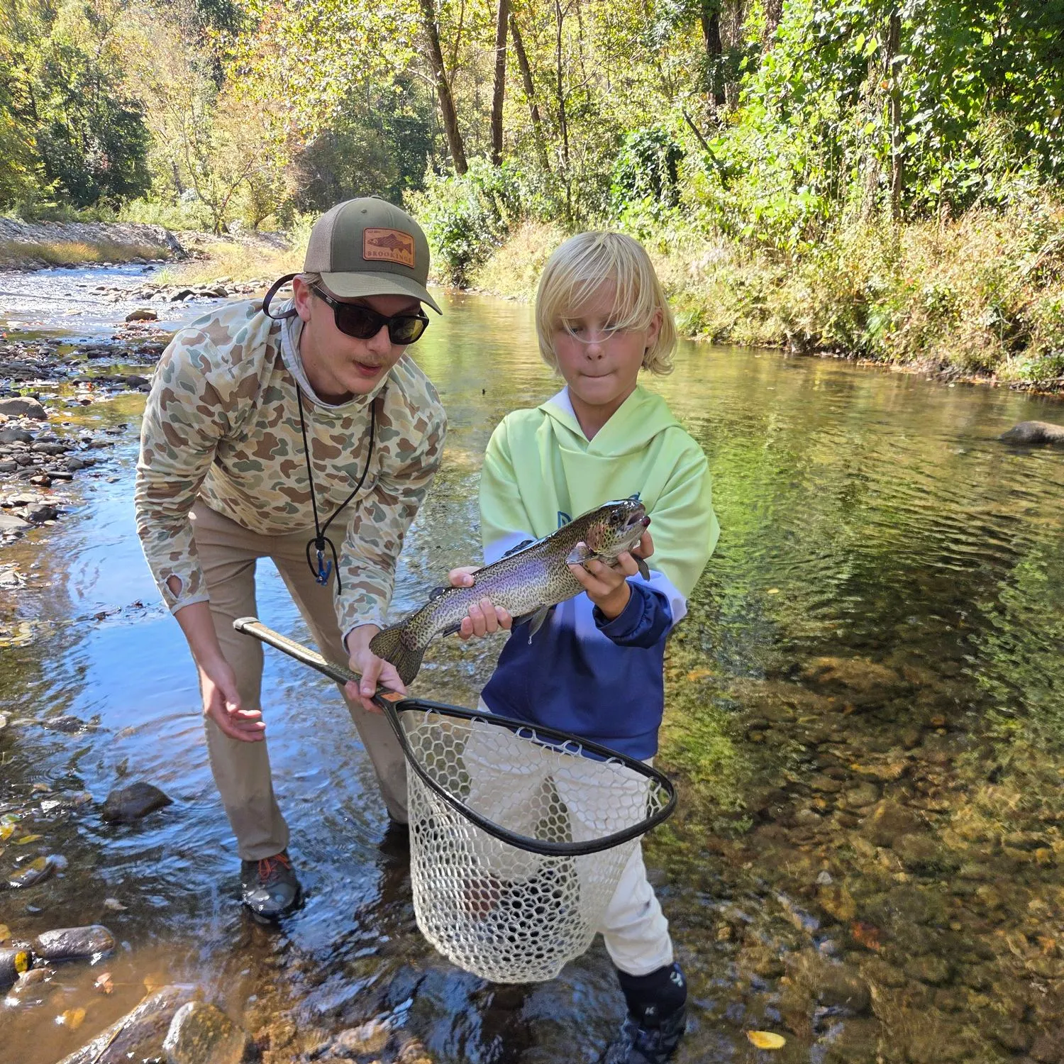 Rainbow trout caught on Fishbrain