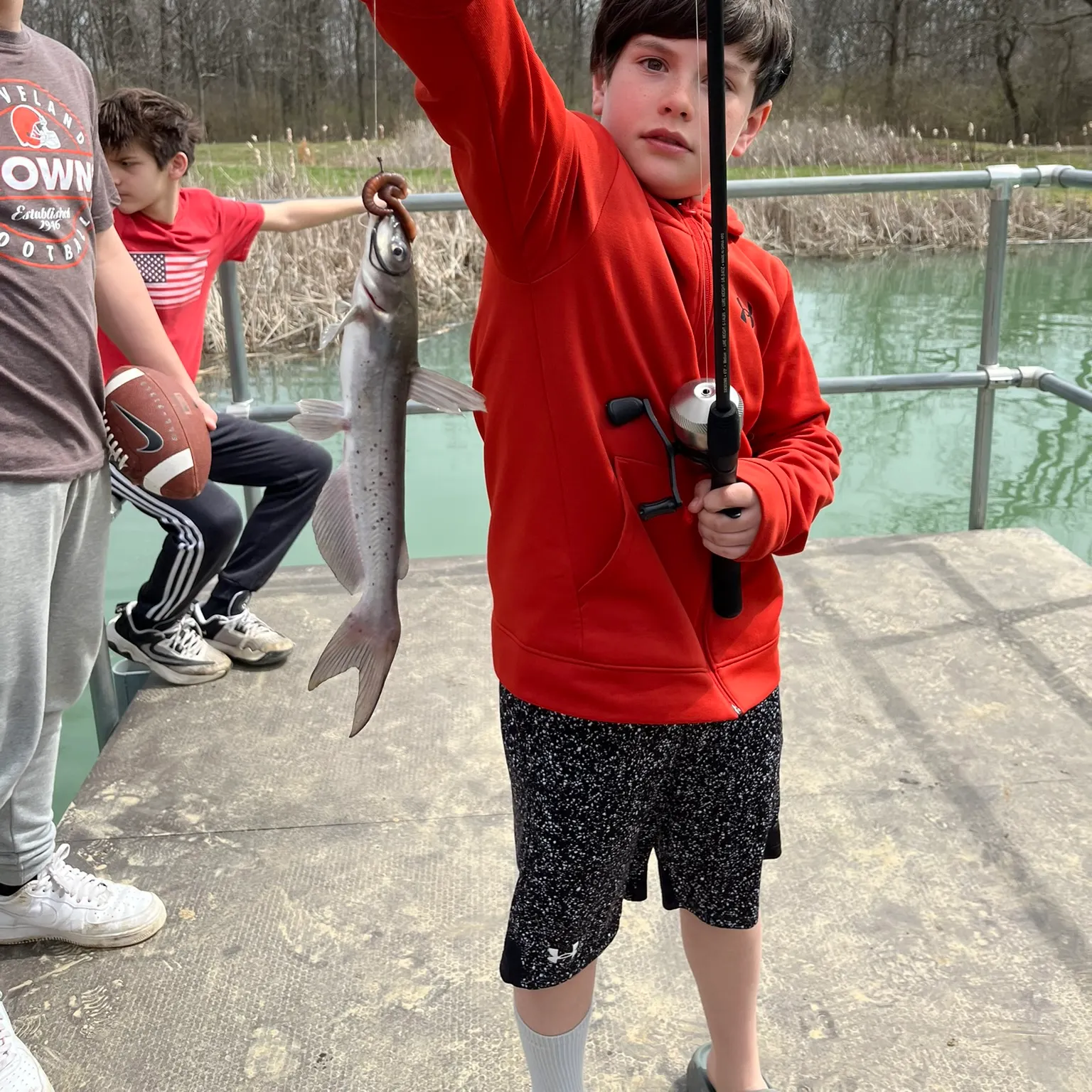 Channel catfish caught on Fishbrain