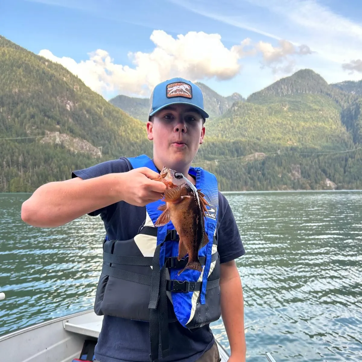 Copper rockfish caught on Fishbrain