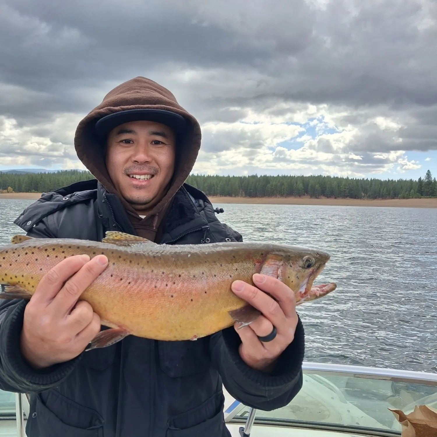Cutthroat trout caught on Fishbrain