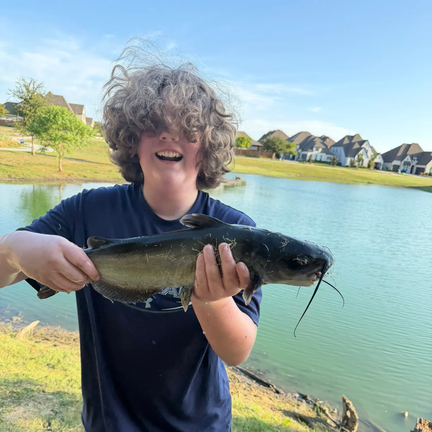 Channel catfish caught on Fishbrain