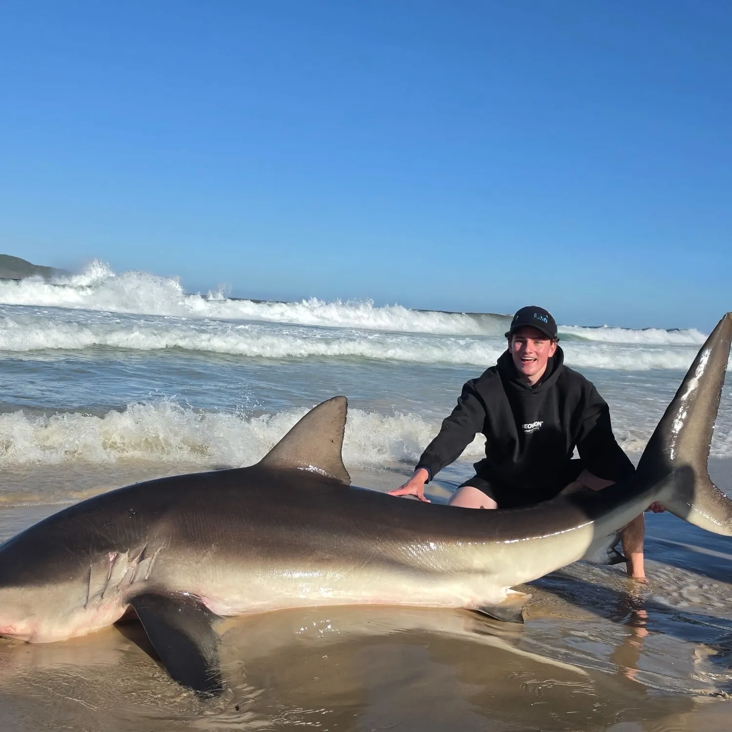 Dusky shark caught on Fishbrain
