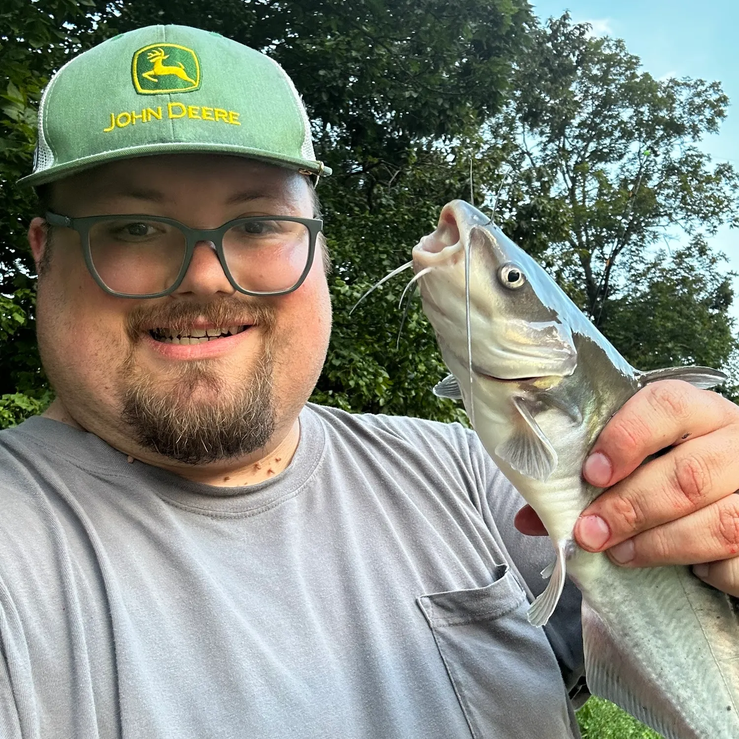 Blue catfish caught on Fishbrain