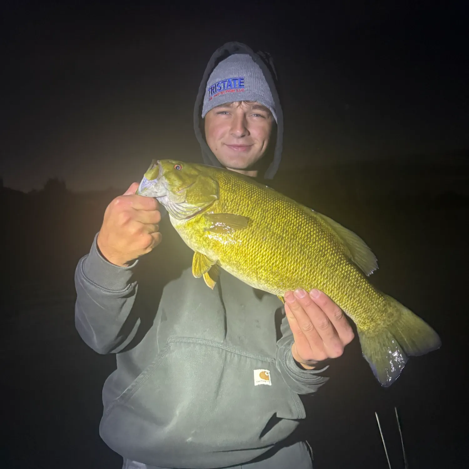 Smallmouth bass caught on Fishbrain